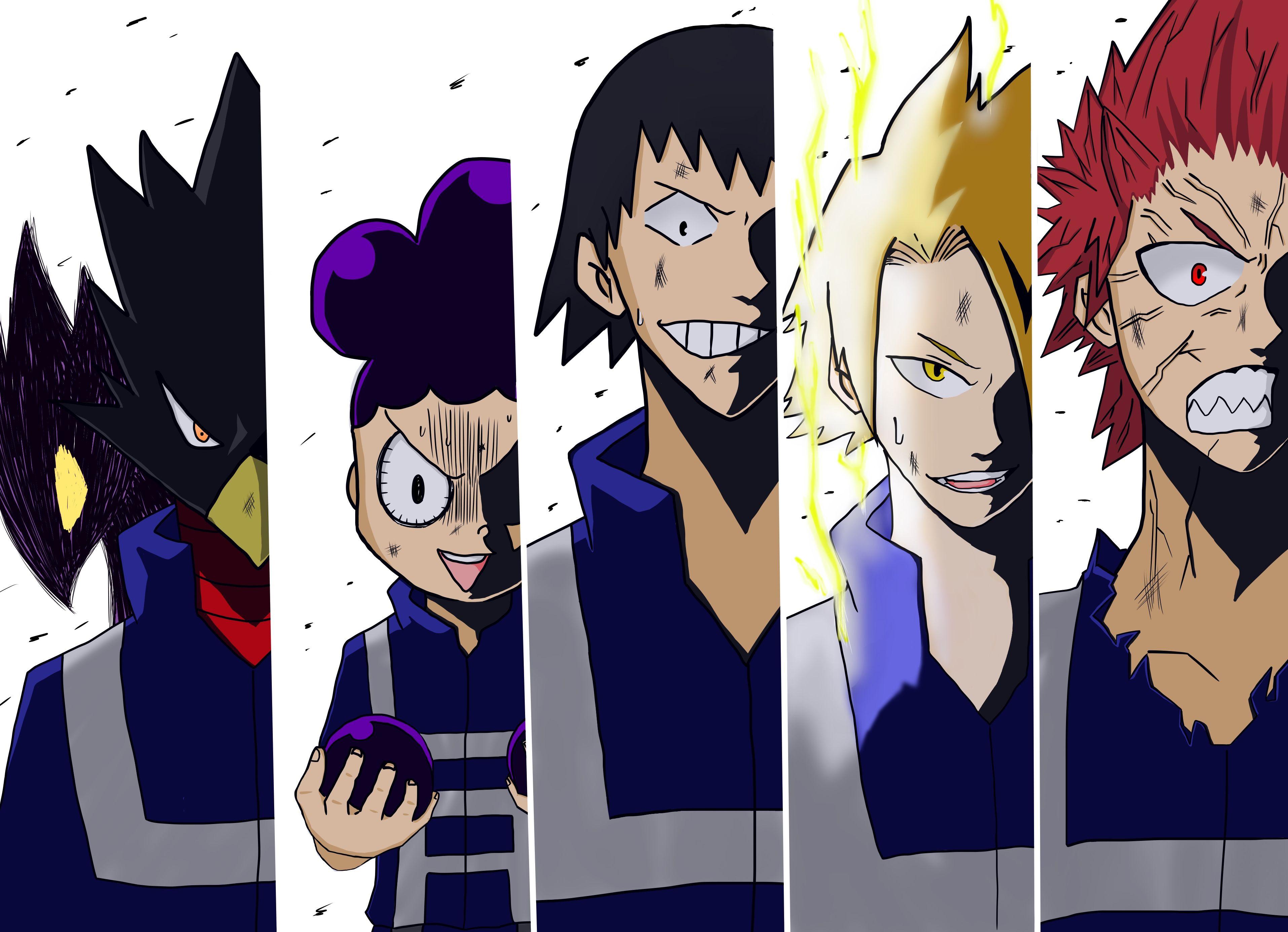 3829x2770 Minoru Mineta, Eijiro Kirishima, Hanta Sero, Fumikage