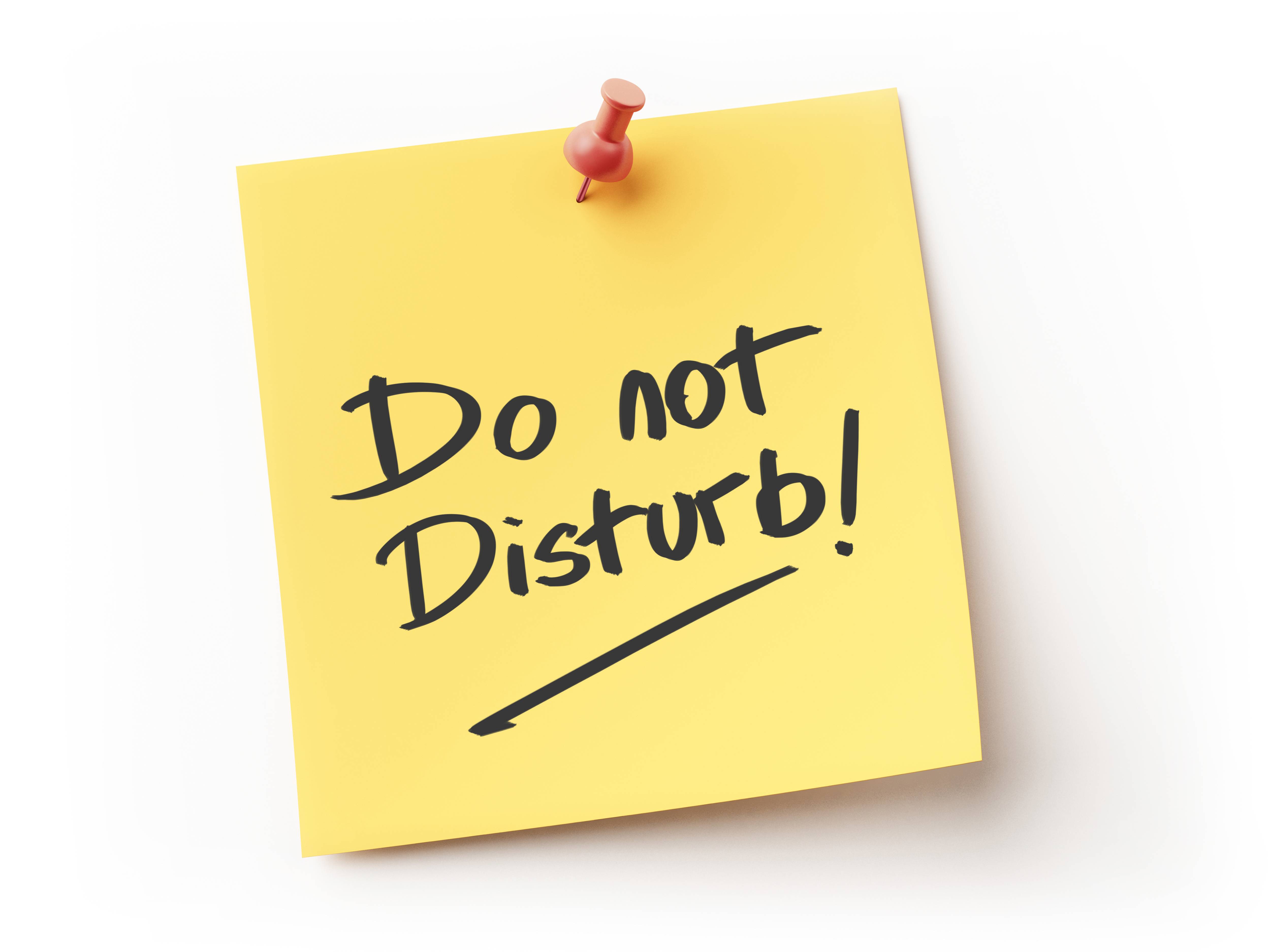 Glowing neon please do not disturb icon isolated Vector Image