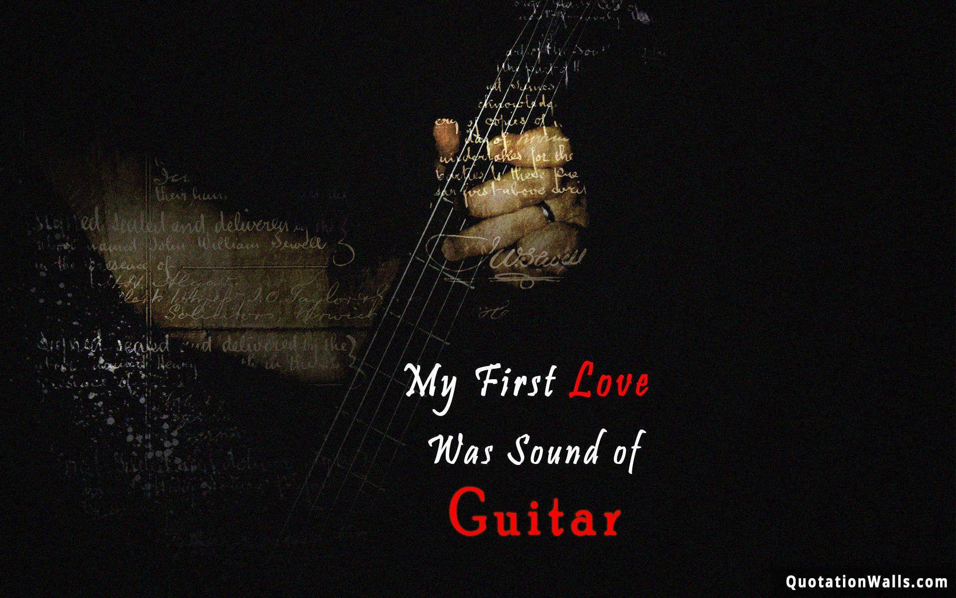 1920x1200 Guitar Quotes Wallpaper For Mobile. Image, Picture