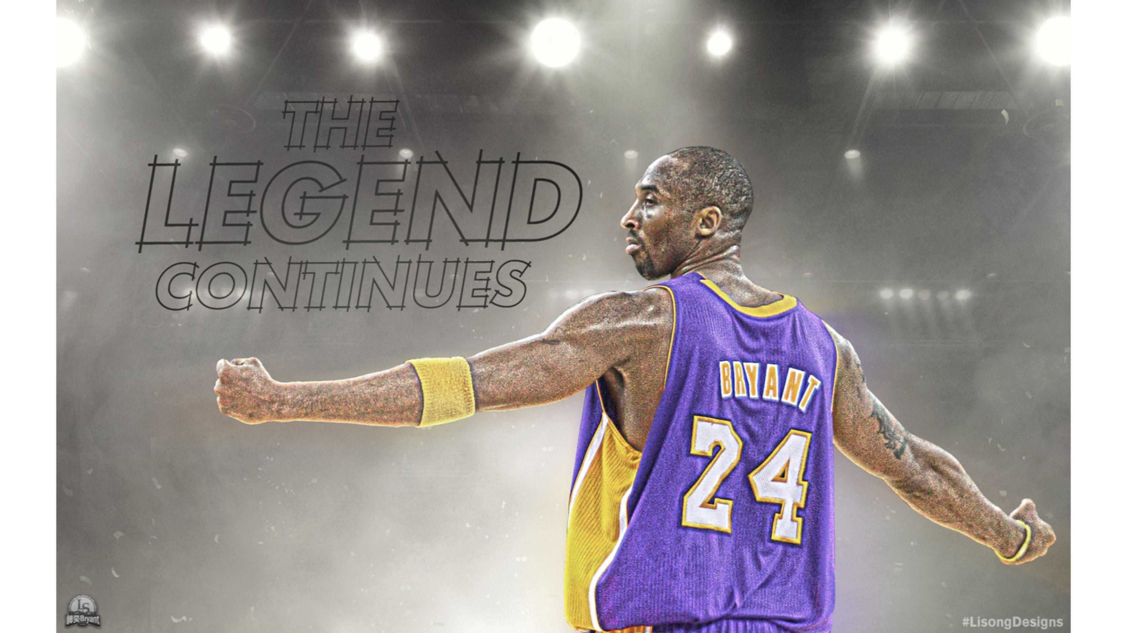 3840x2160 Legend Continues 4k Kobe Bryant Wallpaper Bryant