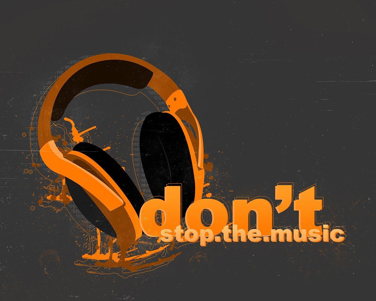 1280x1024 Don't Stop The Music wallpaper, music and dance