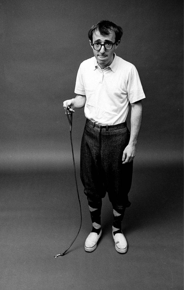 748x1179 men, Film Directors, Actor, Woody Allen, Monochrome, Glasses