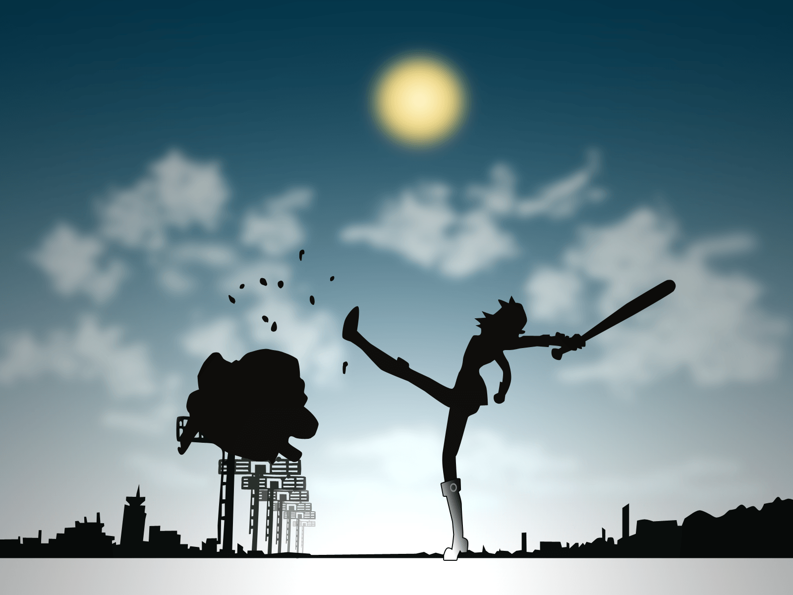 1600x1200 FLCL Wallpaper
