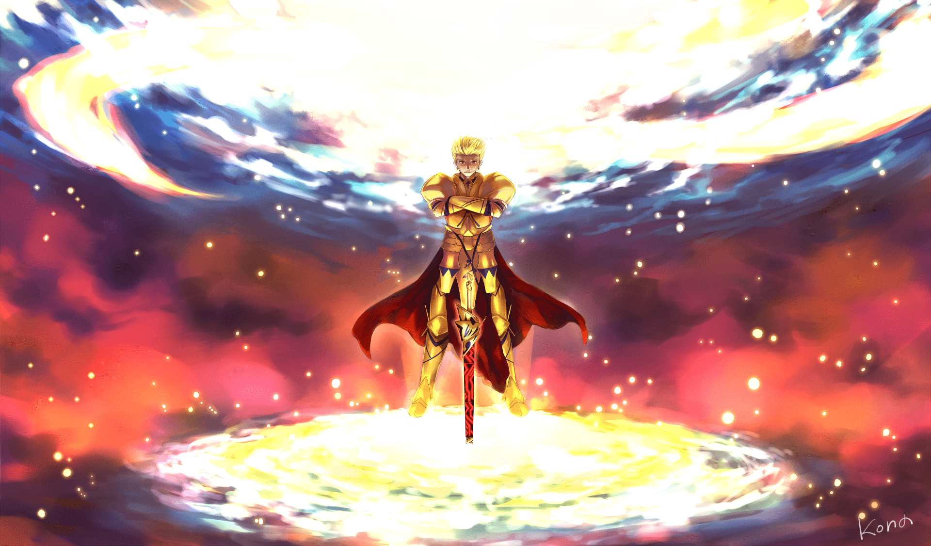 Gilgamesh Wallpaper 4K