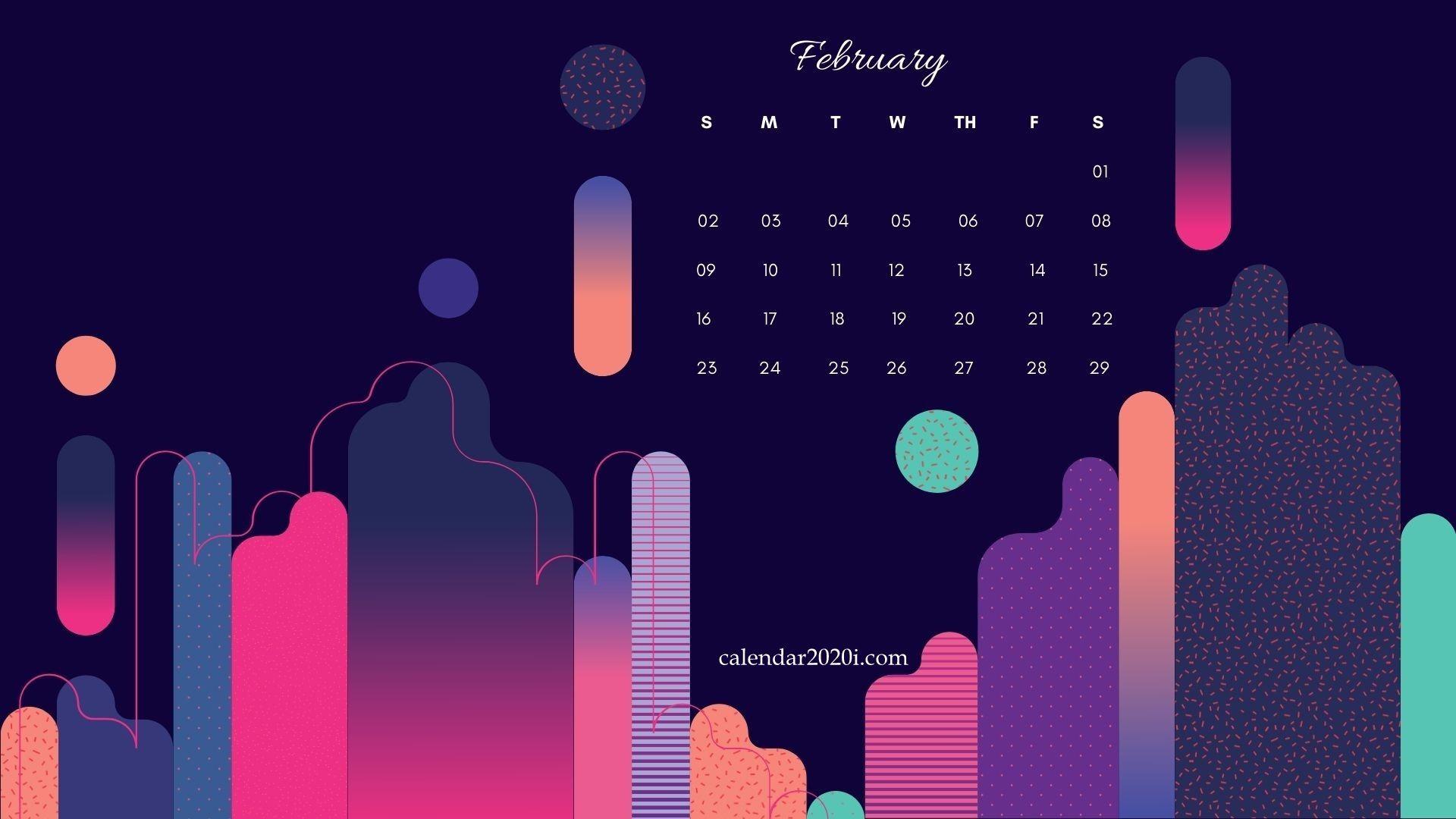 February 2020 Calendar Wallpapers - Top Free February 2020 Calendar ...