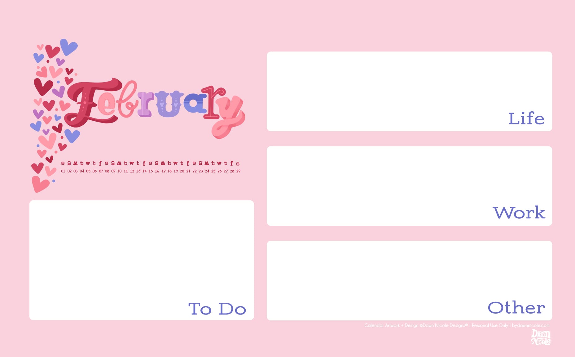 1856x1151 Free 2020 Calendar Printable + Wallpaper