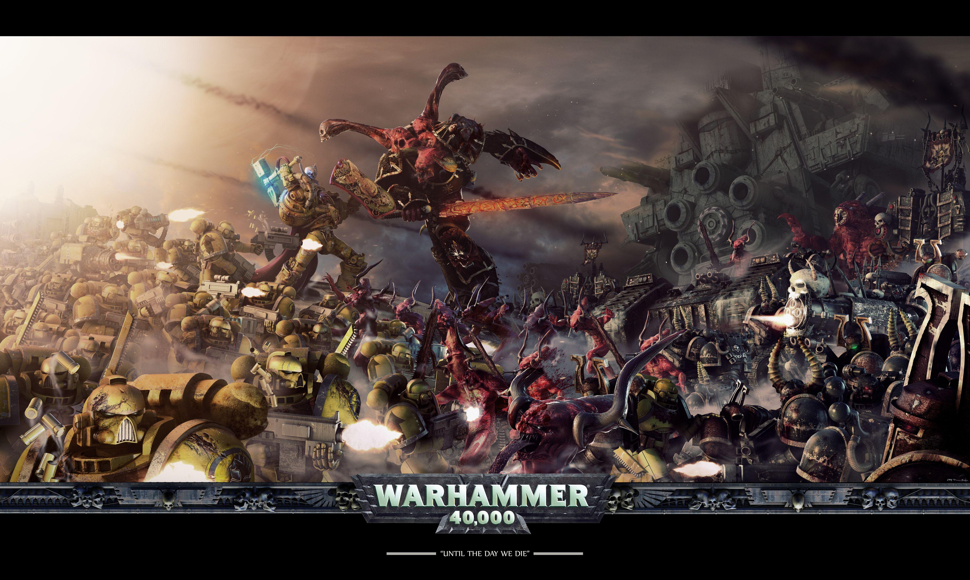 4000x2393 Warhammer 40K Wallpaper