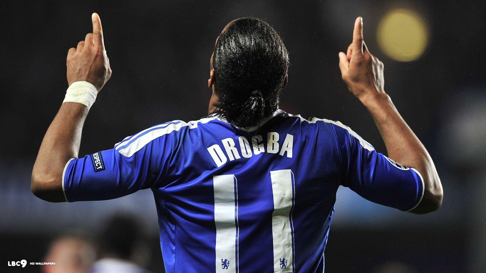 1920x1080 Drogba Chelsea Wallpaper