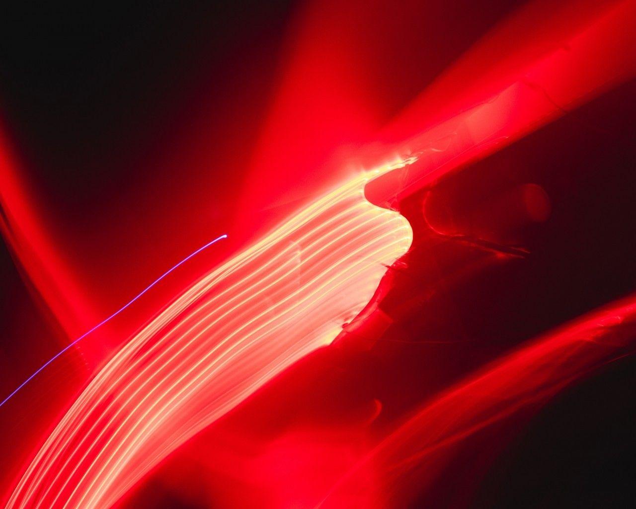 1280x1024 Download 1280x1024 Red Line, Dark, Abstraction Wallpaper