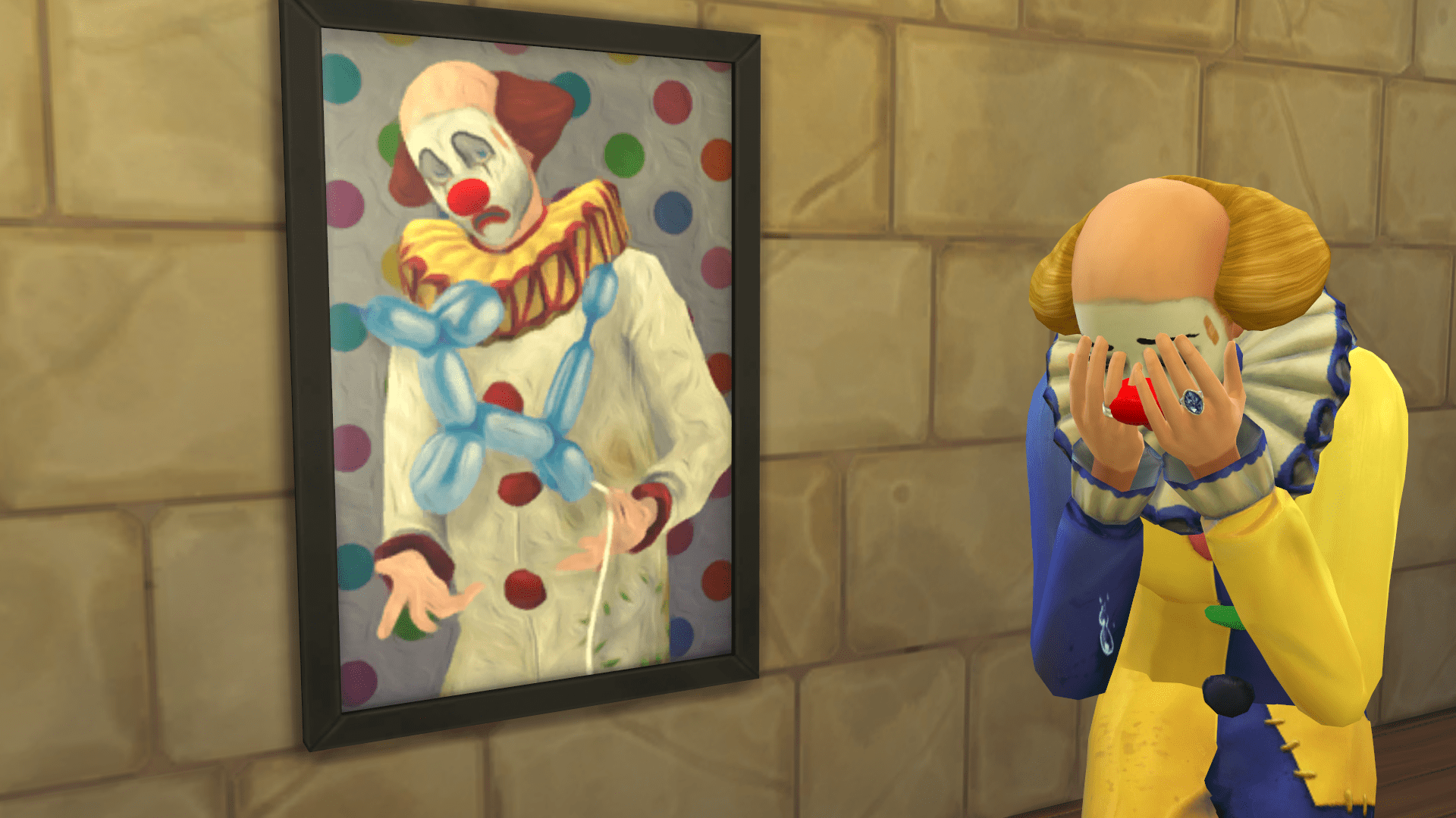 1920x1080 How To Play With (and Play As) The Tragic Clown in The Sims