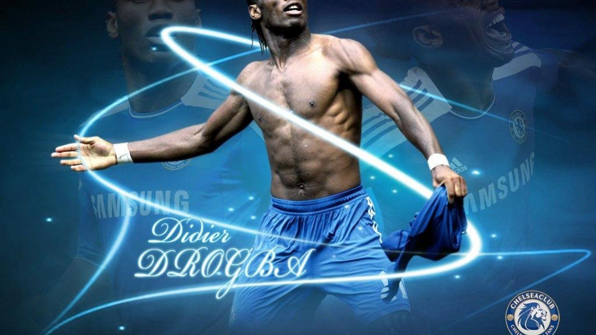 1920x1080 Drogba Chelsea Wallpaper
