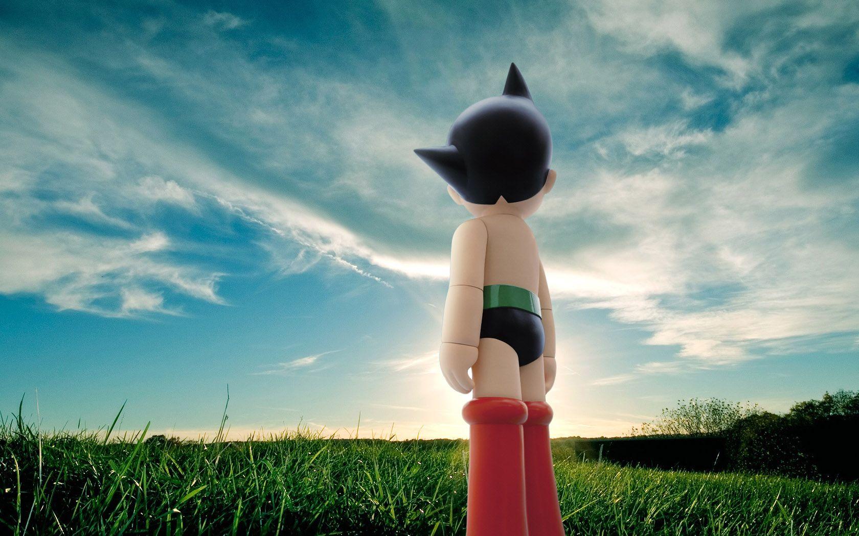 1680x1050 Astro Boy Contemplating Wallpaper Wallpaper