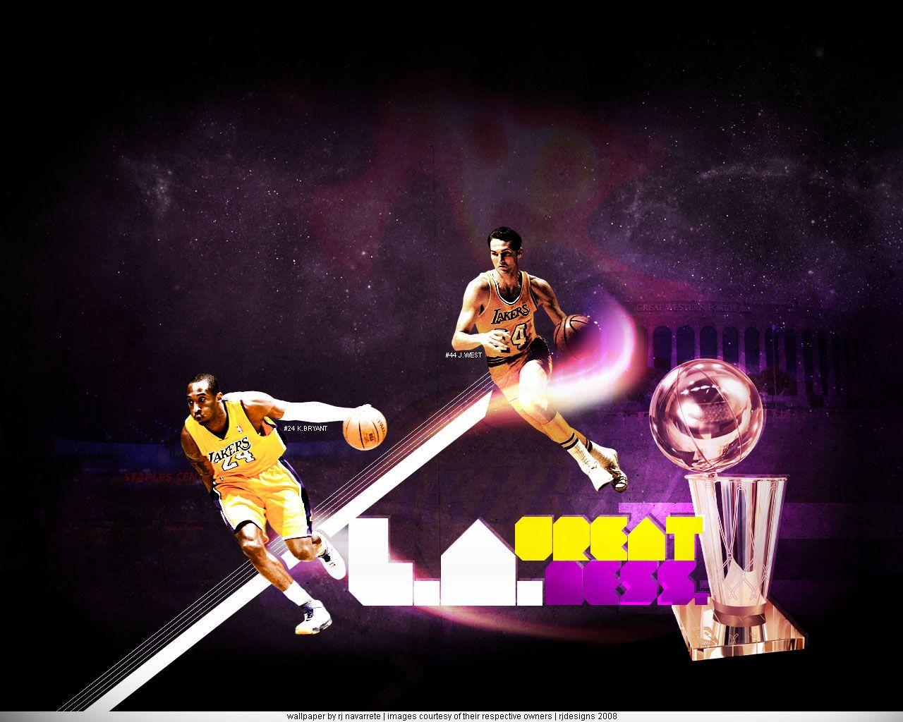 1280x1024 LA Lakers Kobe Bryant