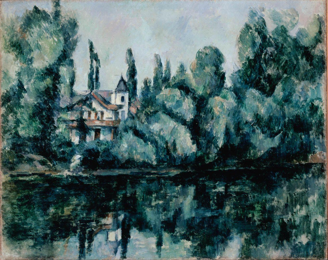 1362x1080 A post impressionist paul cezanne art wallpaper