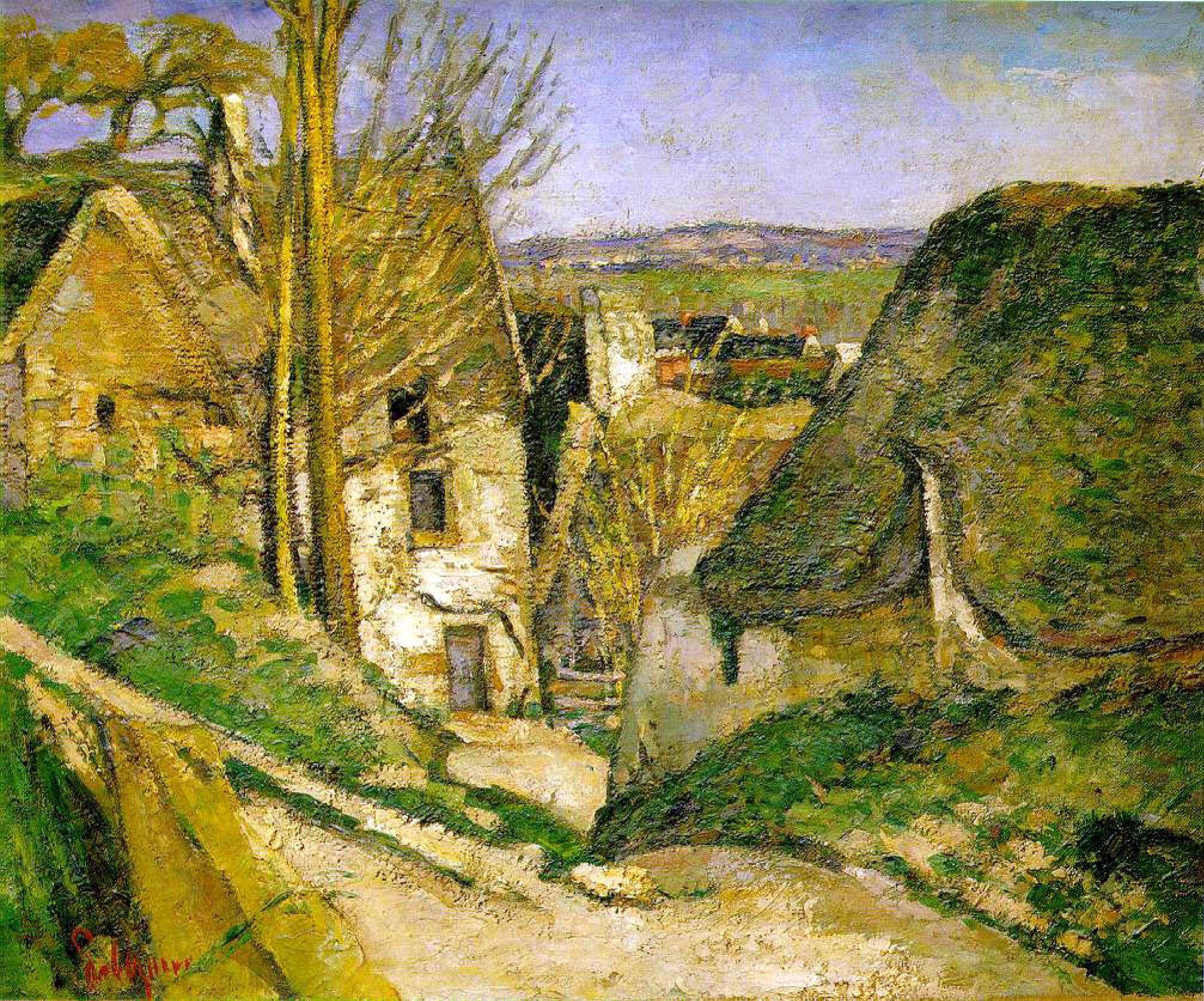 2014x1674 The house of the hanged man by Paul Cezanne: History