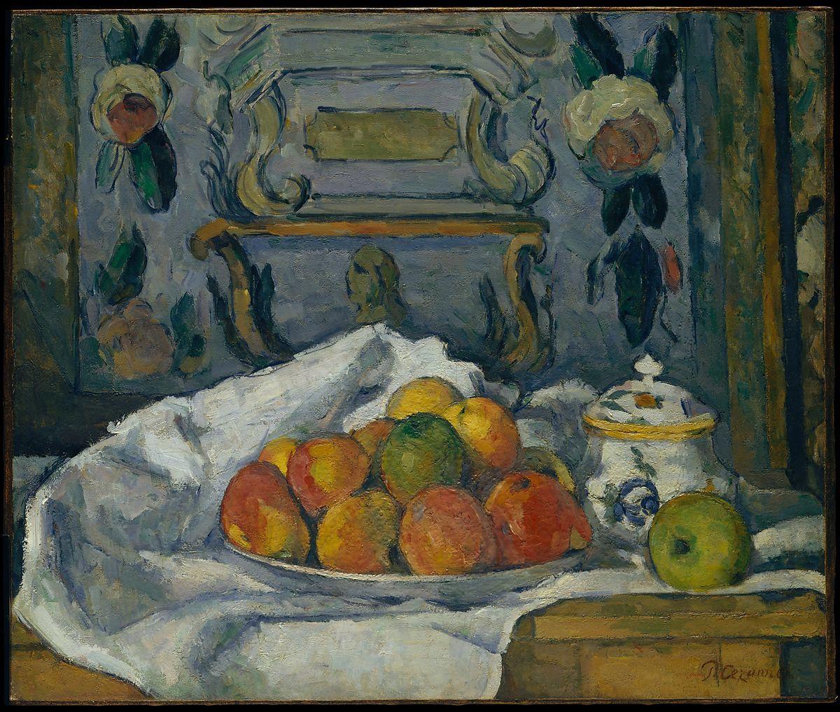 1200x1017 Paul Cézanne. Dish of Apples