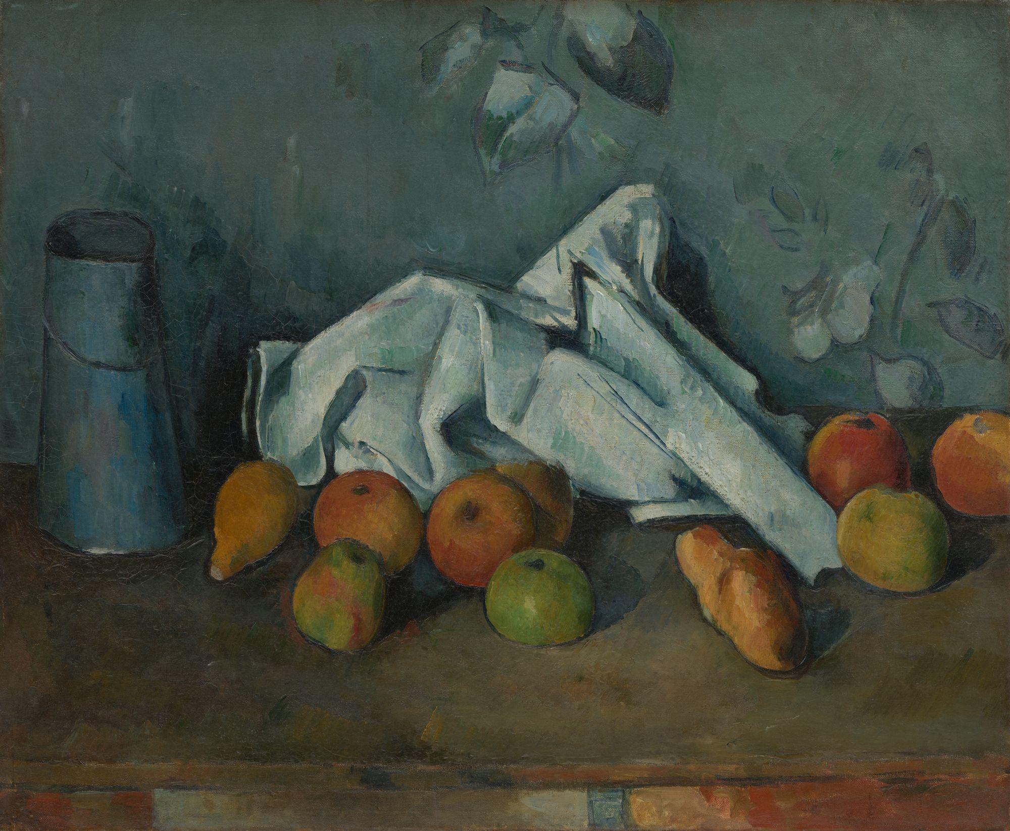 2000x1646 Paul Cézanne. Milk Can And Apples. 1879 80