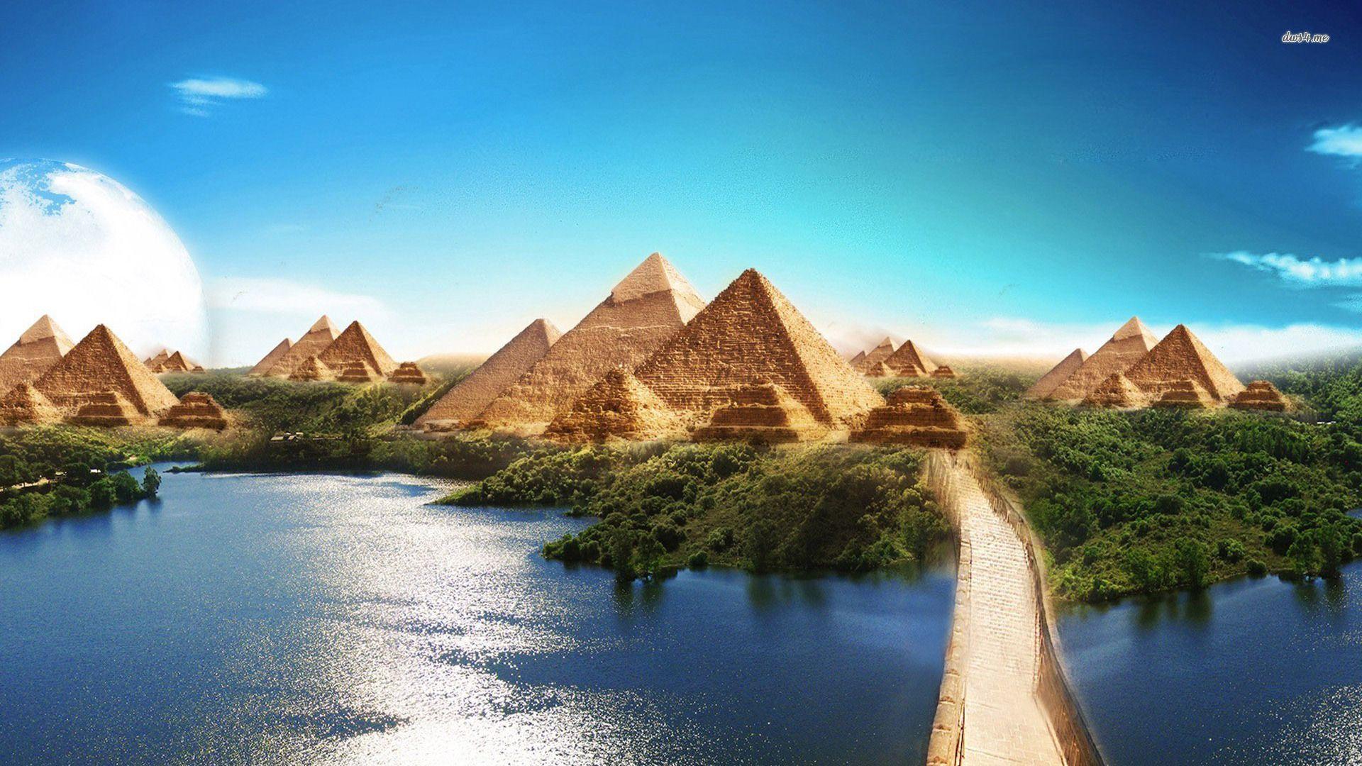 1920x1080 Pyramid Wallpaper. Great Pyramid
