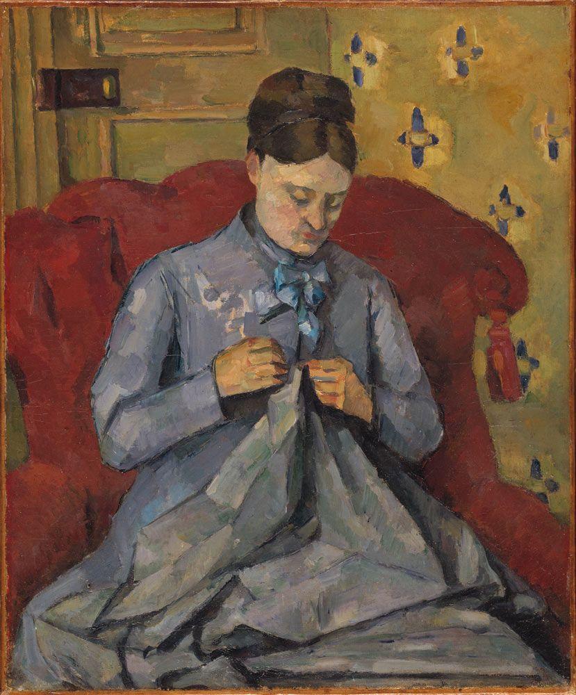 829x1000 Cézanne and Wallpaper: “Background As Imaginary As They Are