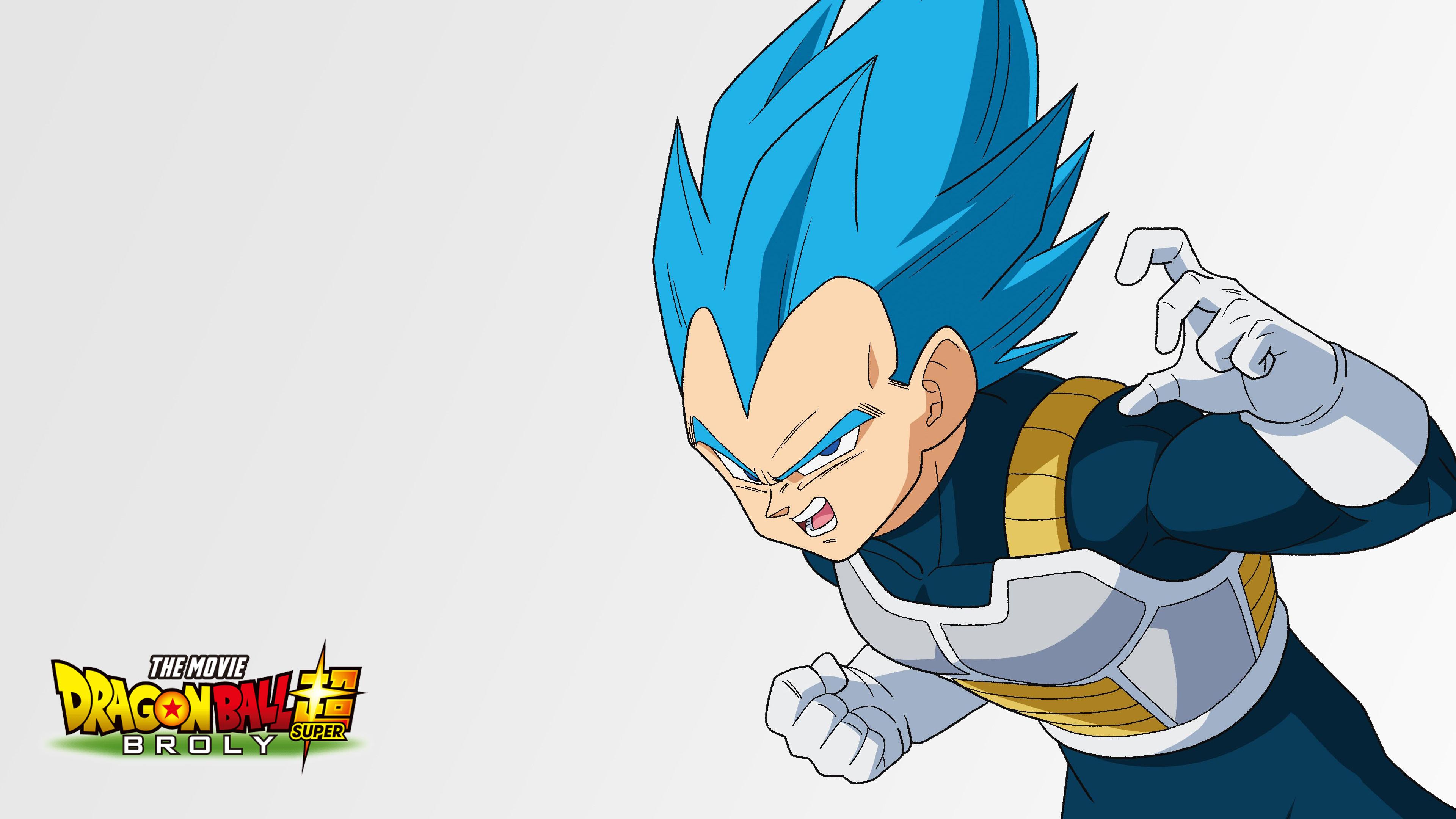 3840x2160 Dragon Ball Super Broly: Vegeta Wallpaper. Cat with Monocle