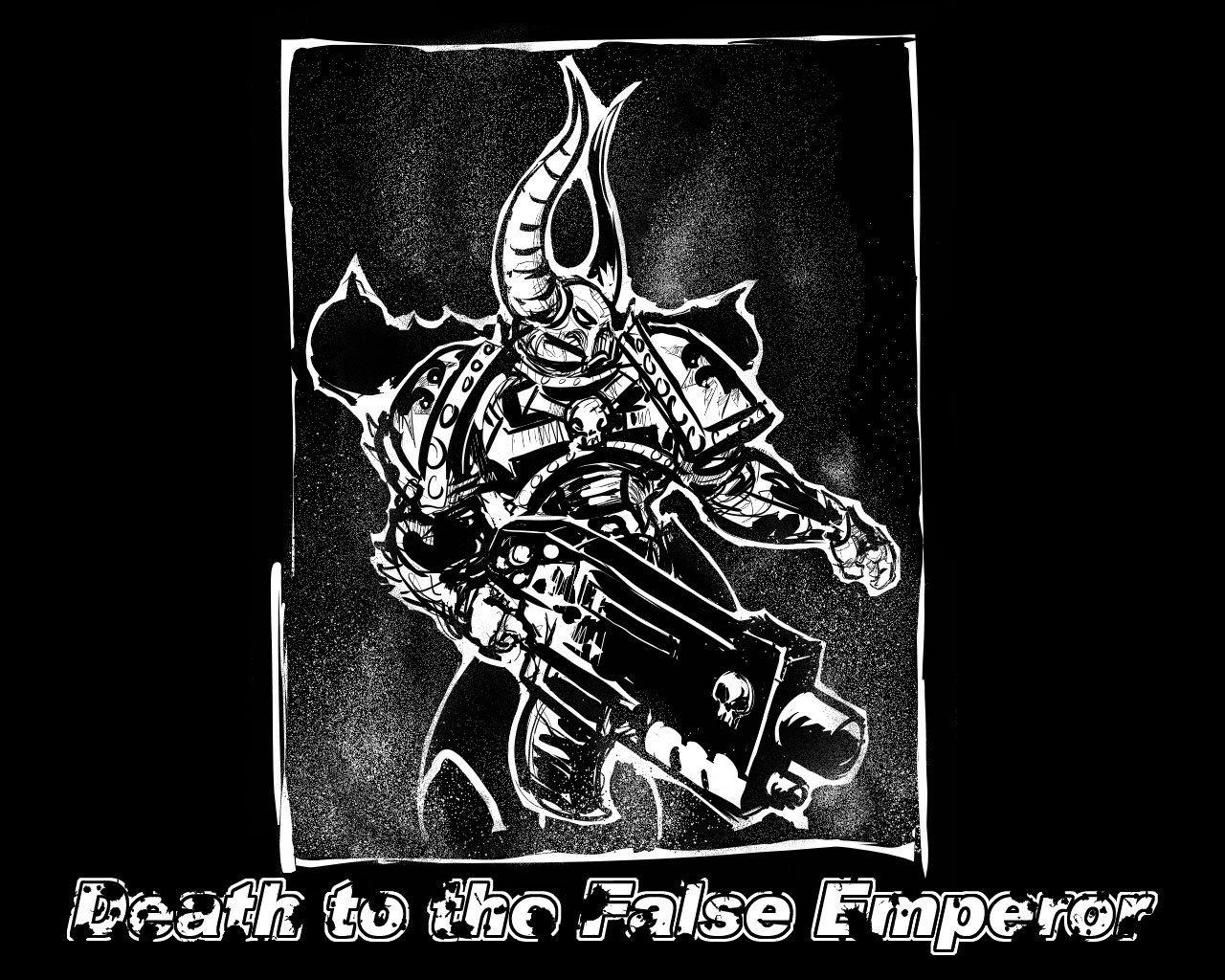 1280x1024 Chaos Marine Wallpaper