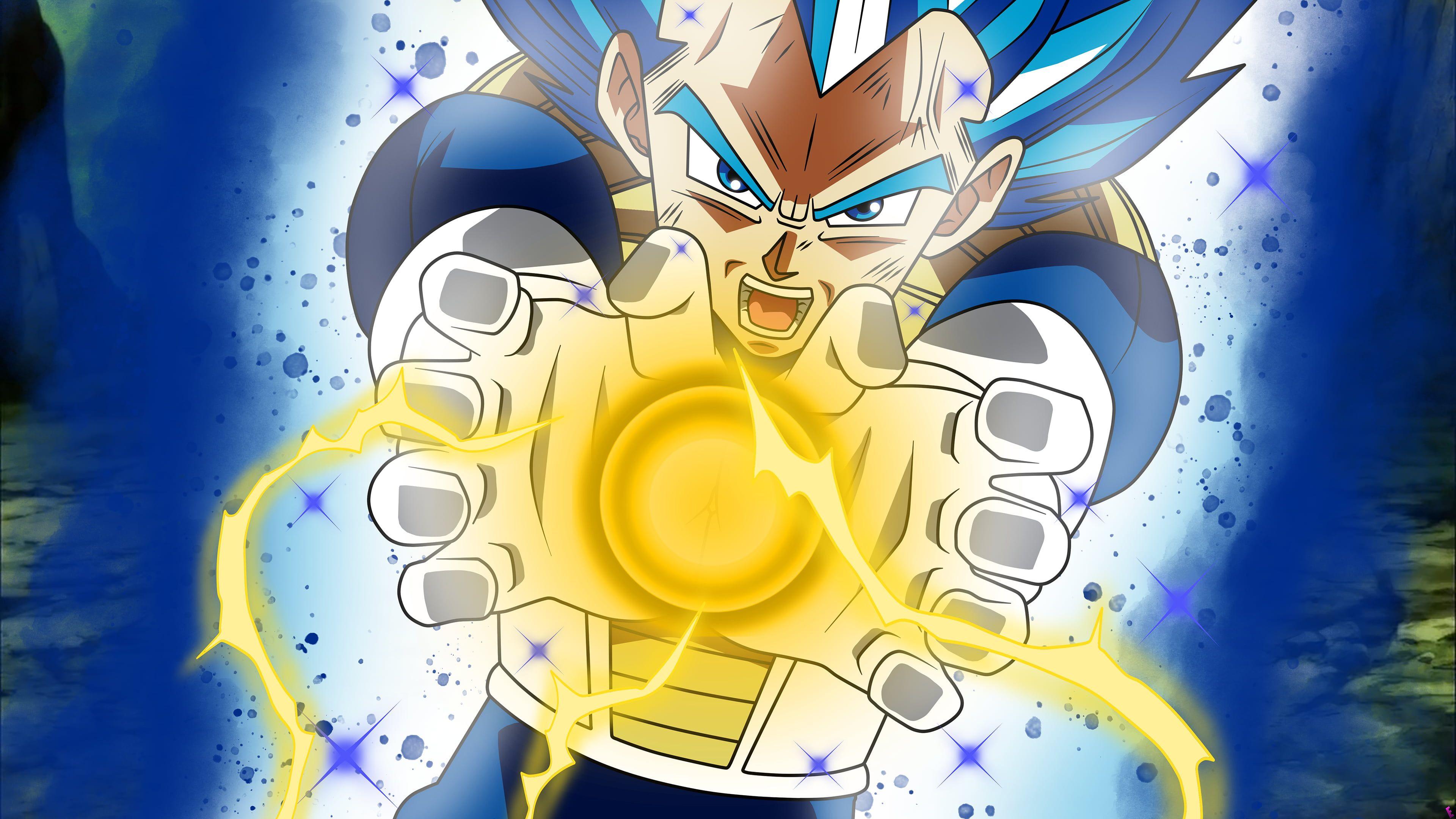 3840x2160 Dragonball Z Vegeta, Vegeta, Dragon Ball, Super Saiyan Blue