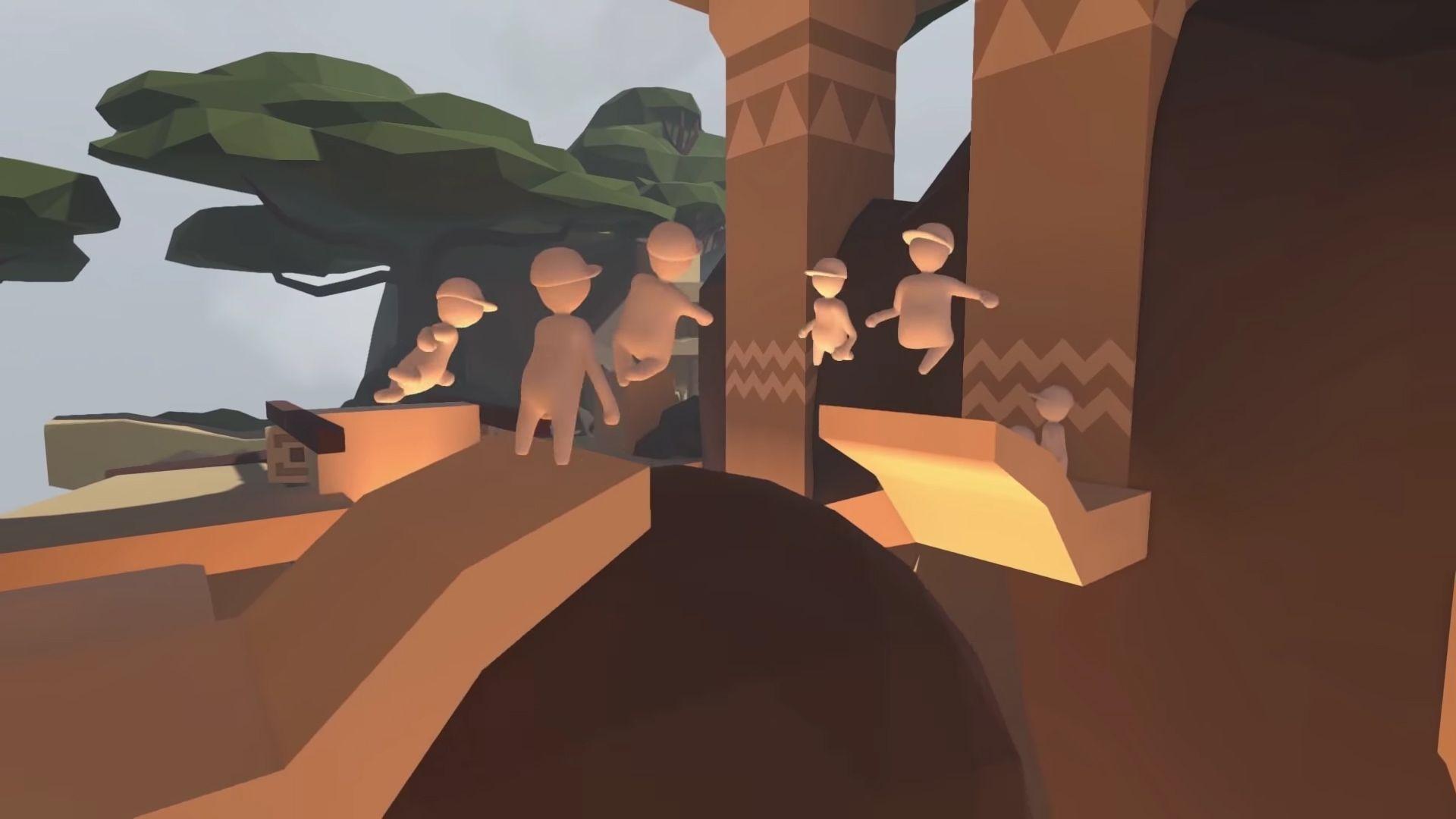 1920x1080 Online multiplayer is coming to Human: Fall Flat on consoles