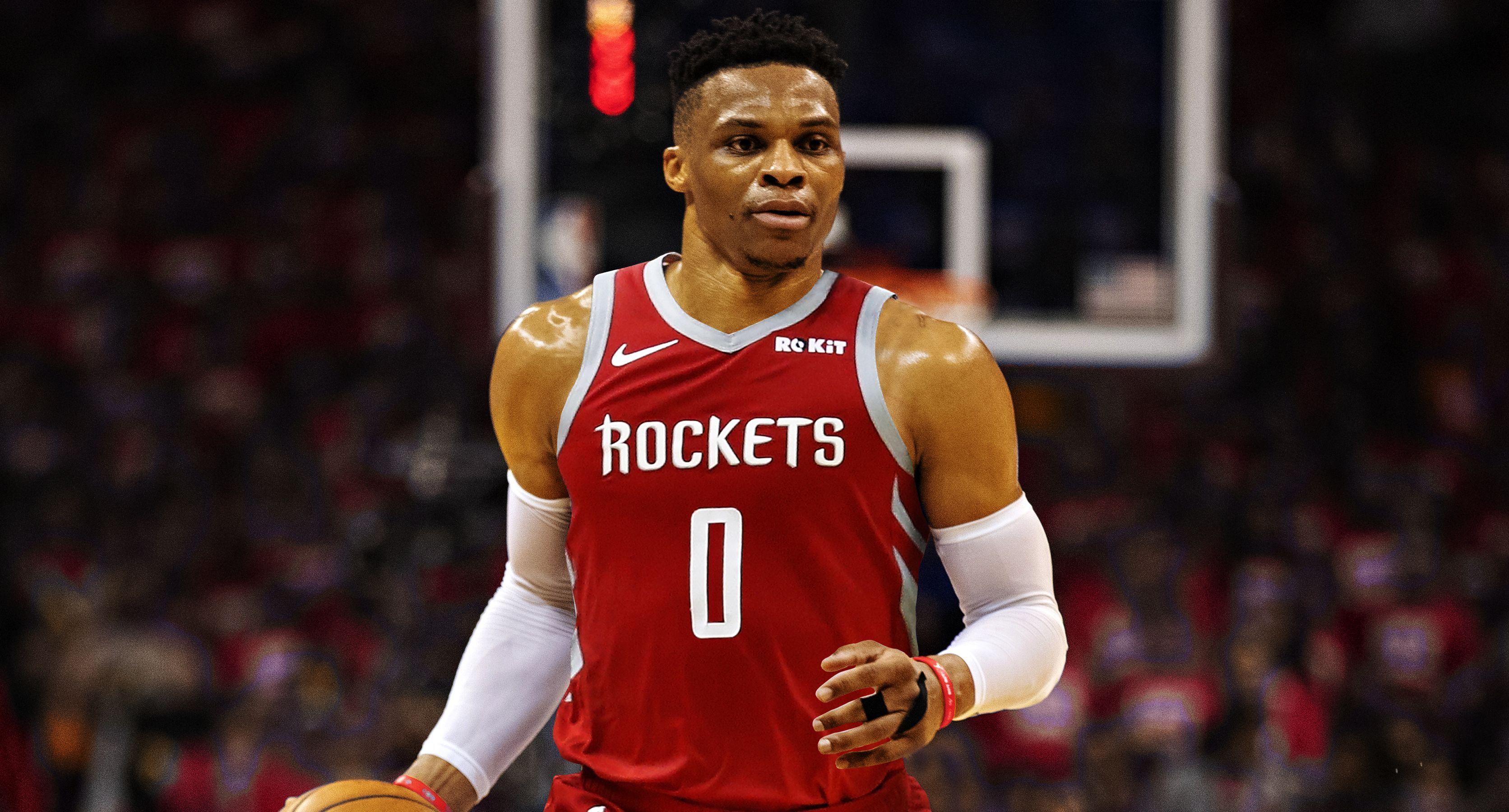 Houston Rockets Introduce Russell Westbrook – Portraits
