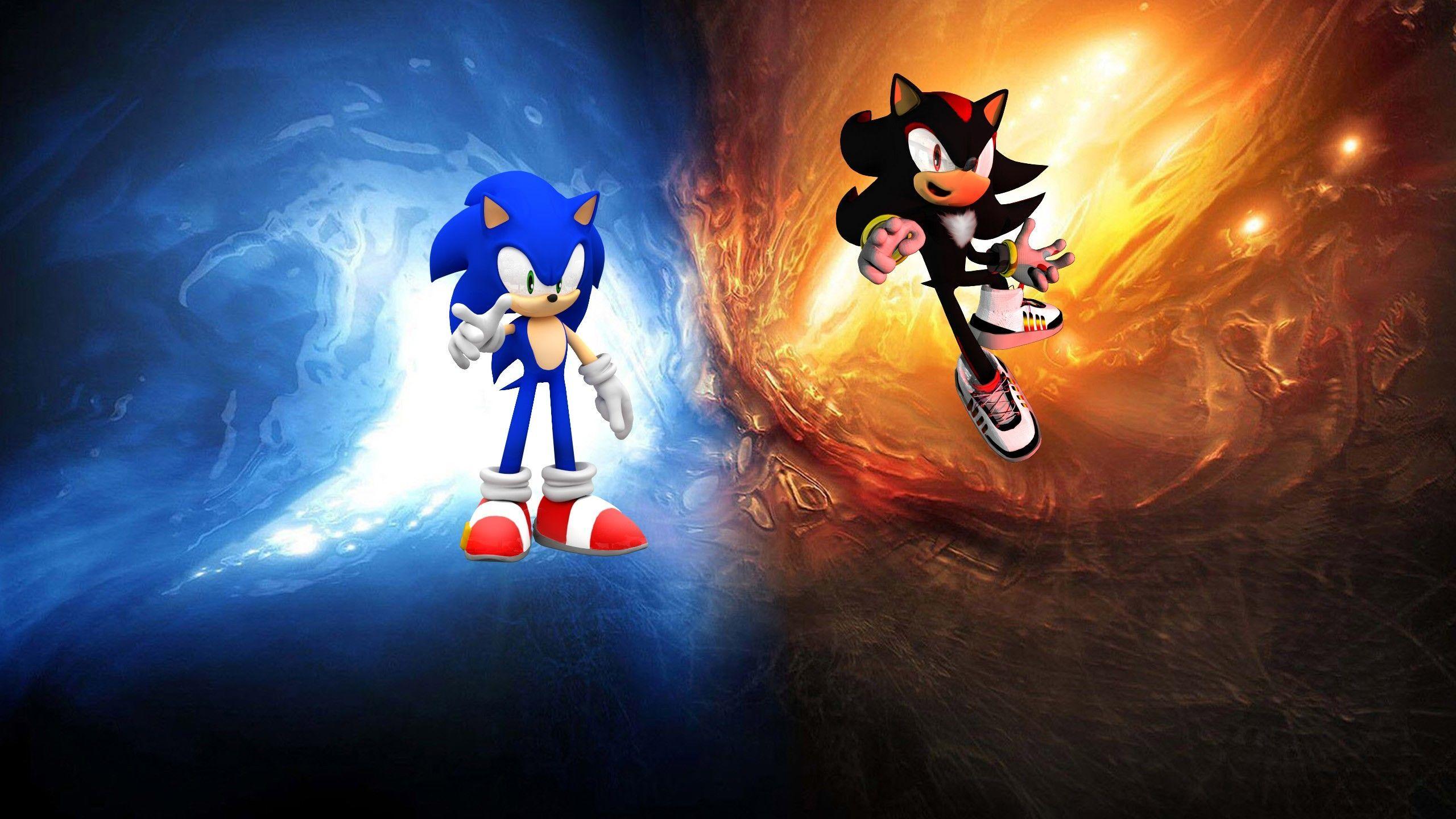 Sonic Vs Shadow Wallpapers Bigbeamng