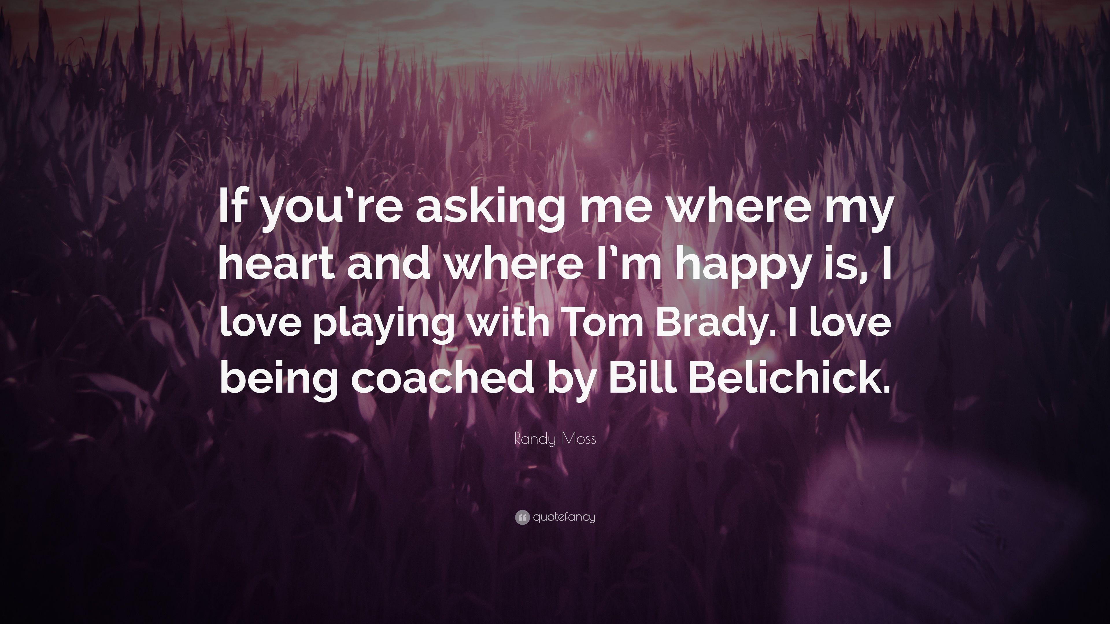 3840x2160 Randy Moss Quote: “If you're asking me where my heart