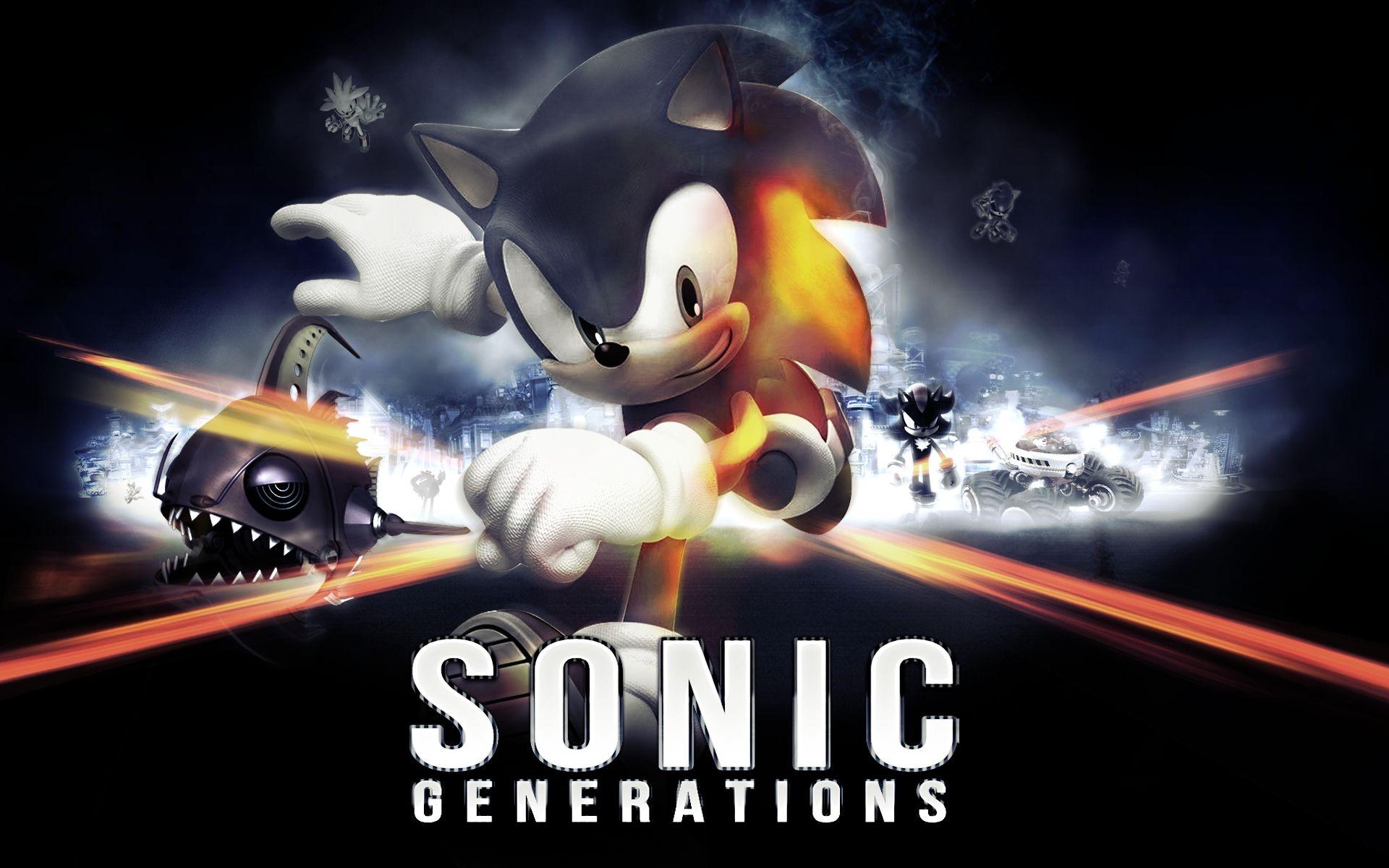 1920x1200 sonic generations battle field cool with Sonic