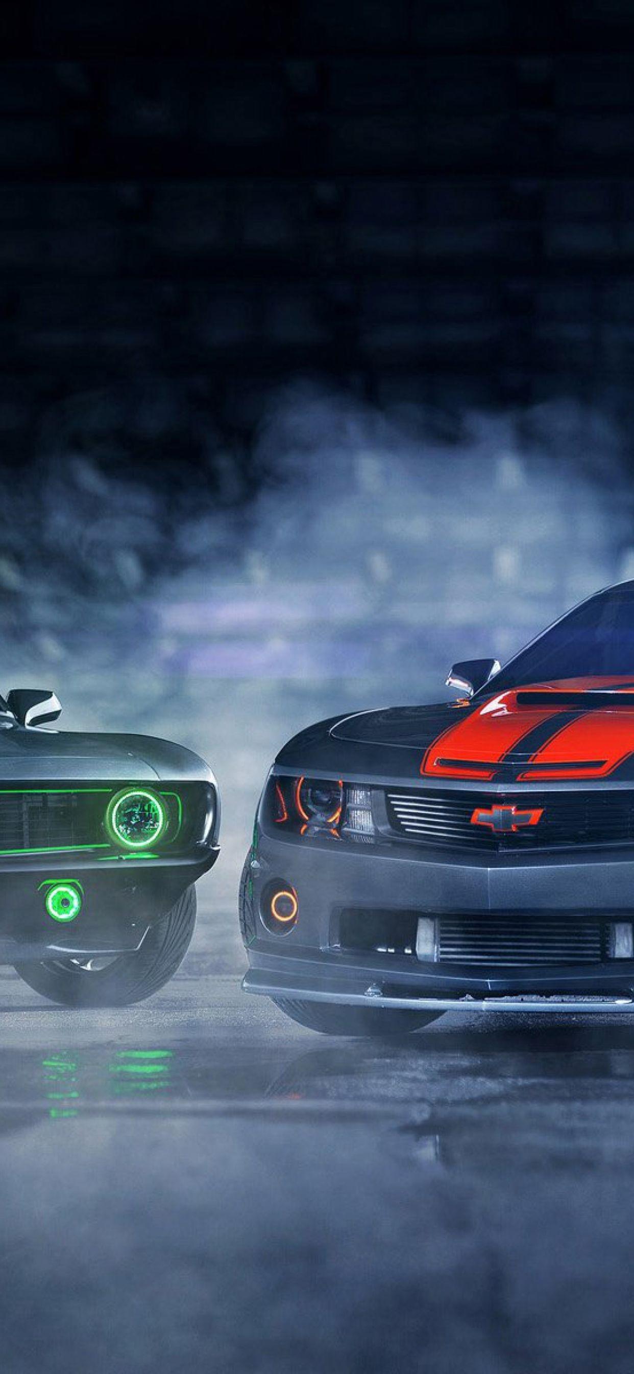 1242x2688 Chevrolet Camaro Low Rider iPhone XS MAX Wallpaper