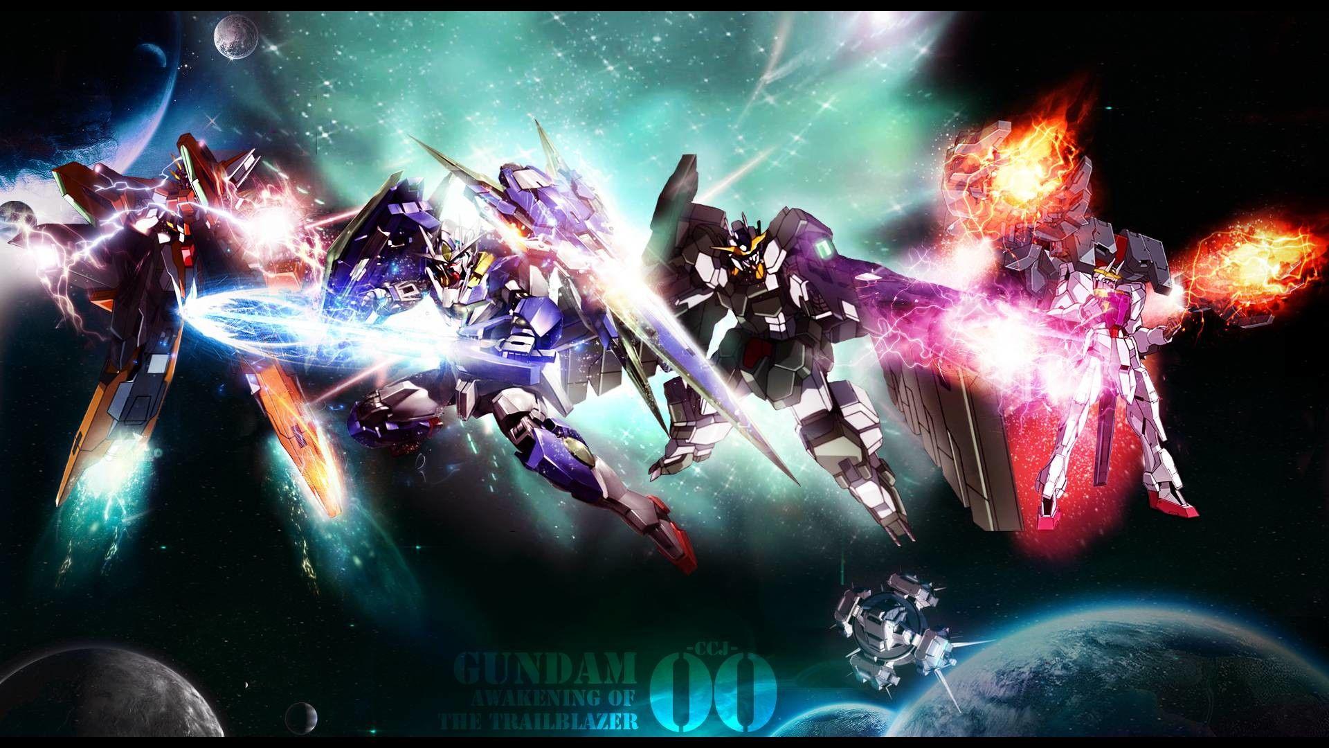 Gundam 00 Wallpapers Top Free Gundam 00 Backgrounds Wallpaperaccess