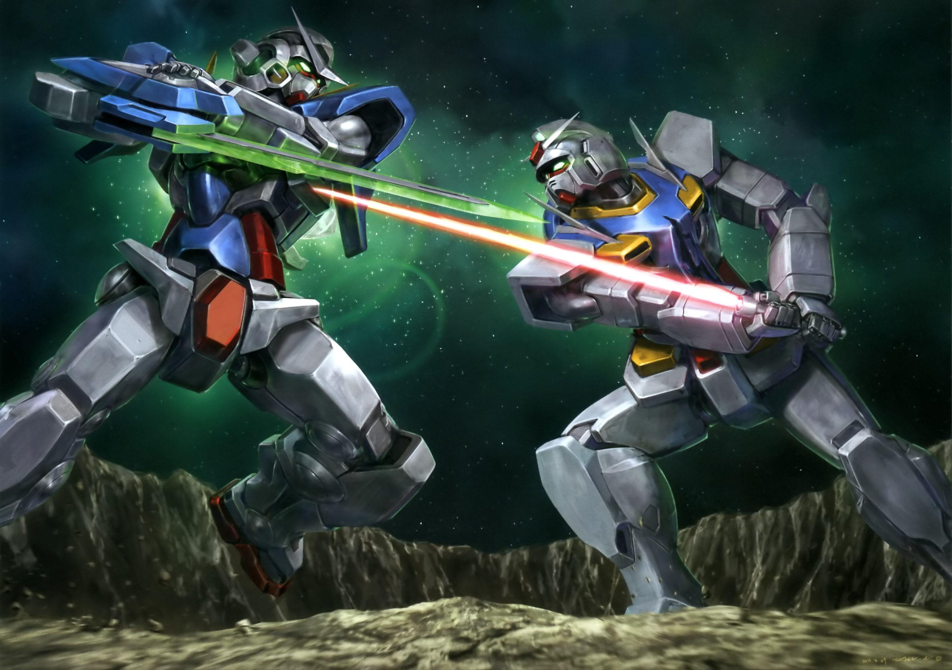 Gundam 00 Wallpapers Top Free Gundam 00 Backgrounds Wallpaperaccess
