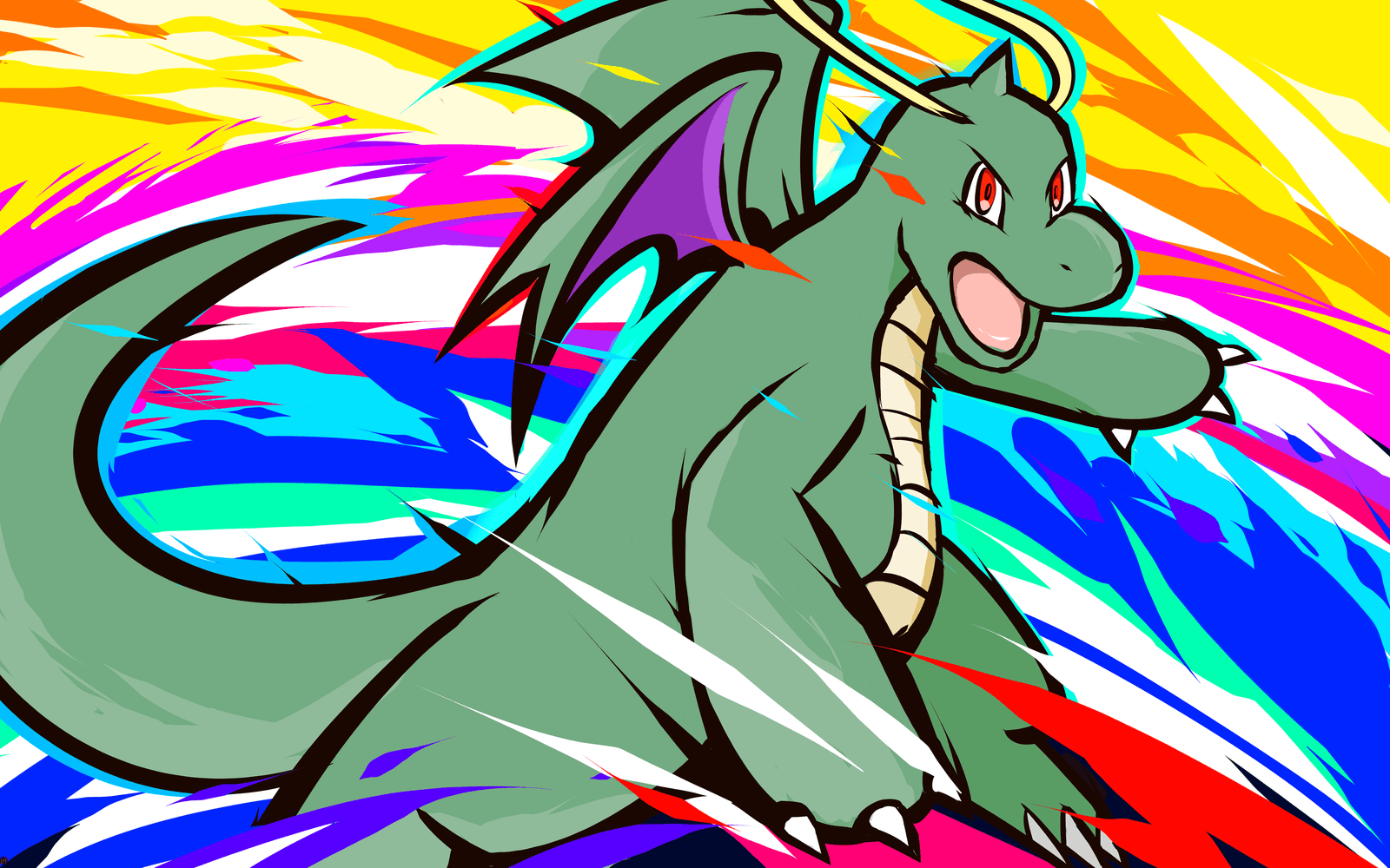 1600x1000 dragonite shiny. Pokémon