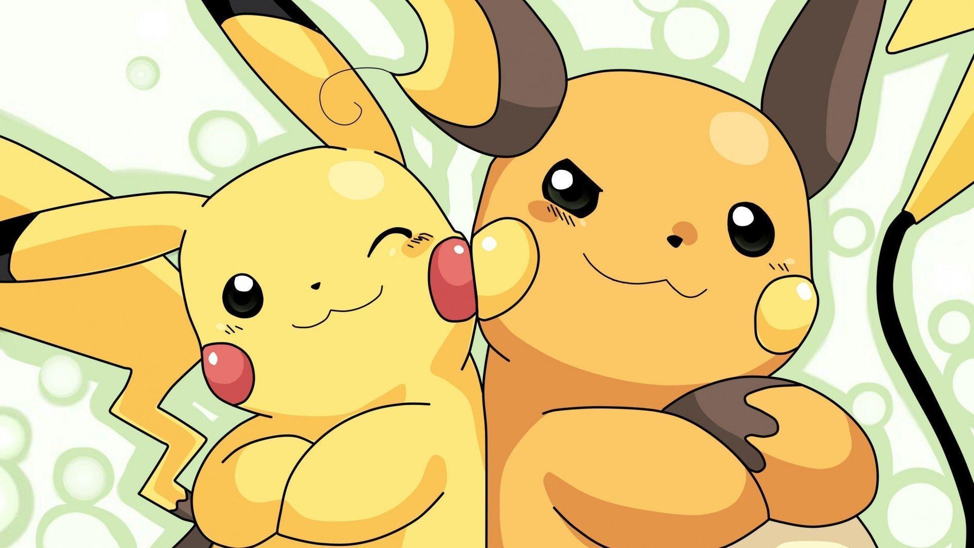 Pokemon Pikachu And Raichu Wallpapers Top Free Pokemon
