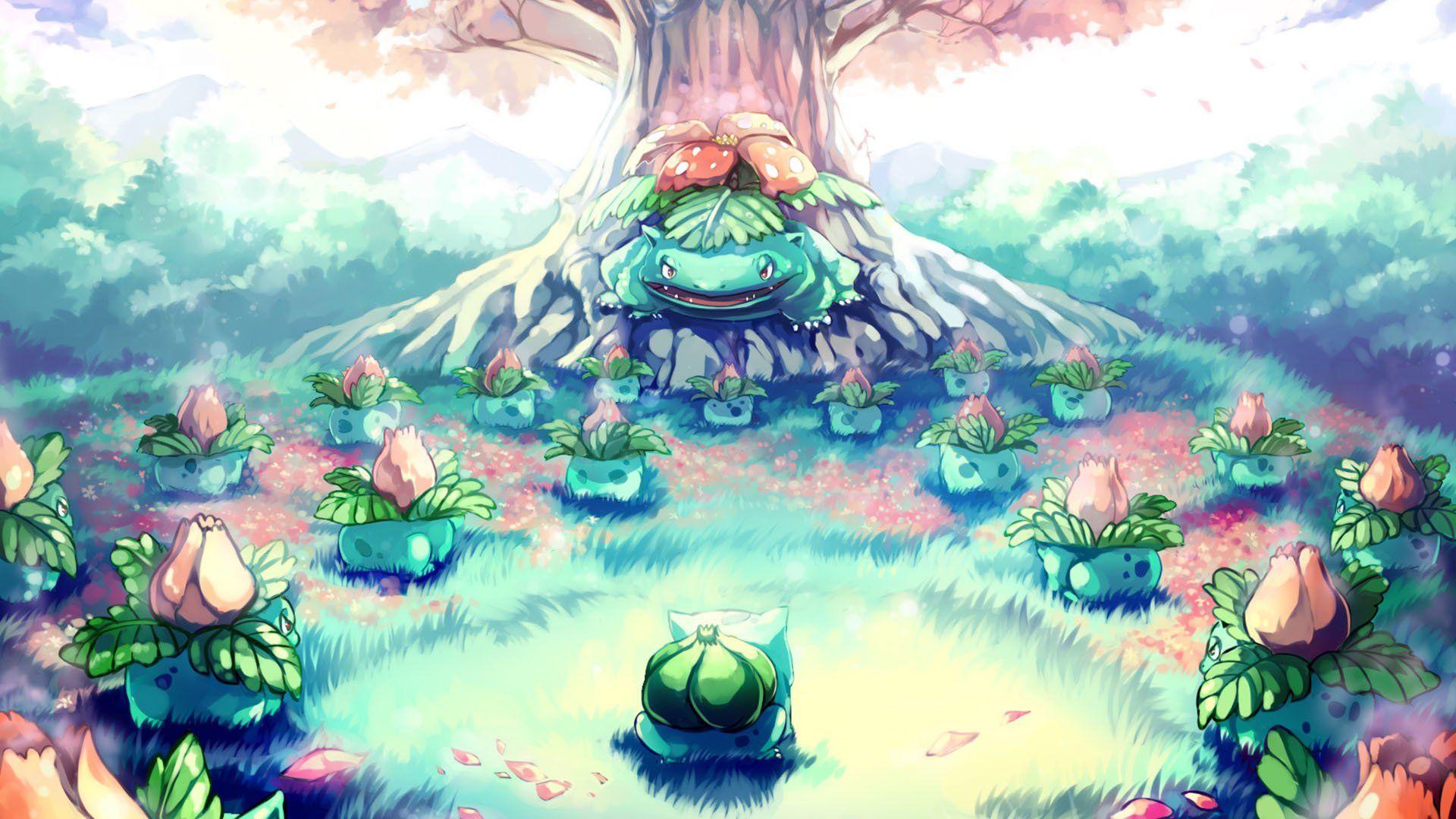 Grass Pokemon Wallpapers - Top Free Grass Pokemon Backgrounds ...