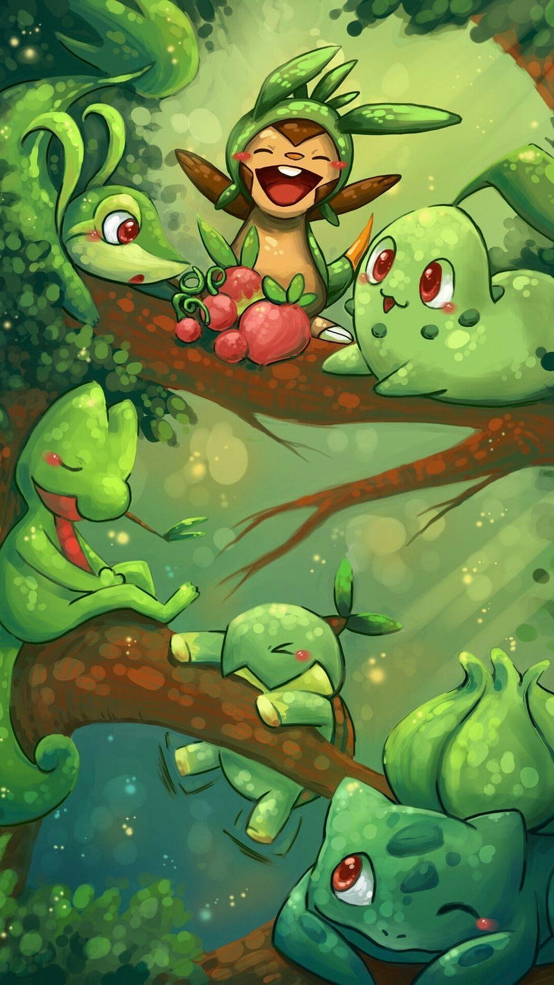 Grass Pokemon Wallpapers Top Free Grass Pokemon Backgrounds 