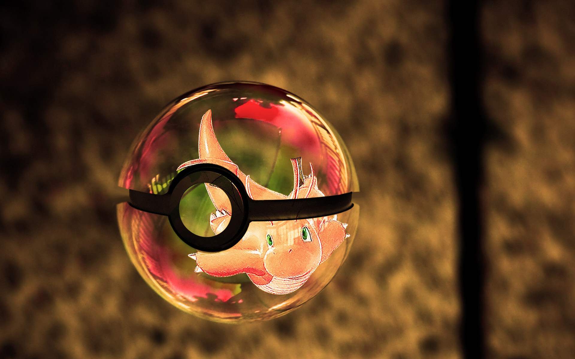 1920x1200 image About Pokeball Dragonair Choose You Desktop On Clear iPhone