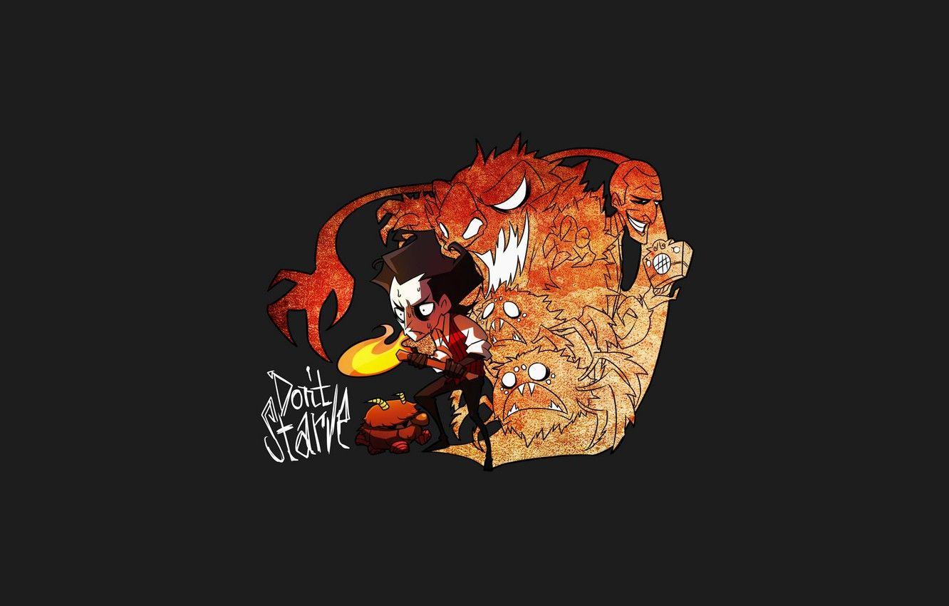 1332x850 Wallpaper games, Wilson, Don't Starve image for desktop, section игры