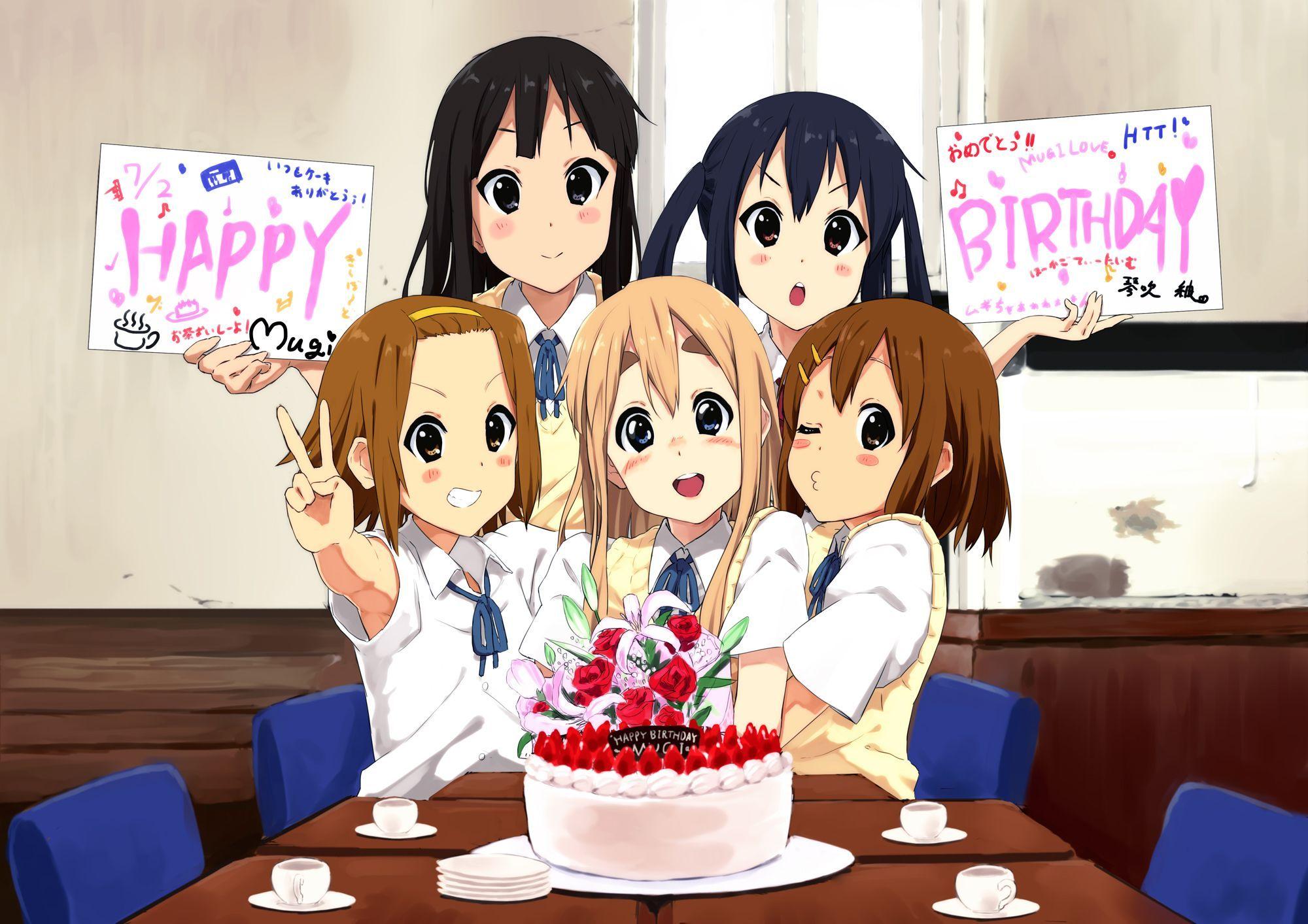 Happy Birthday Anime Wallpapers - Top Free Happy Birthday Anime