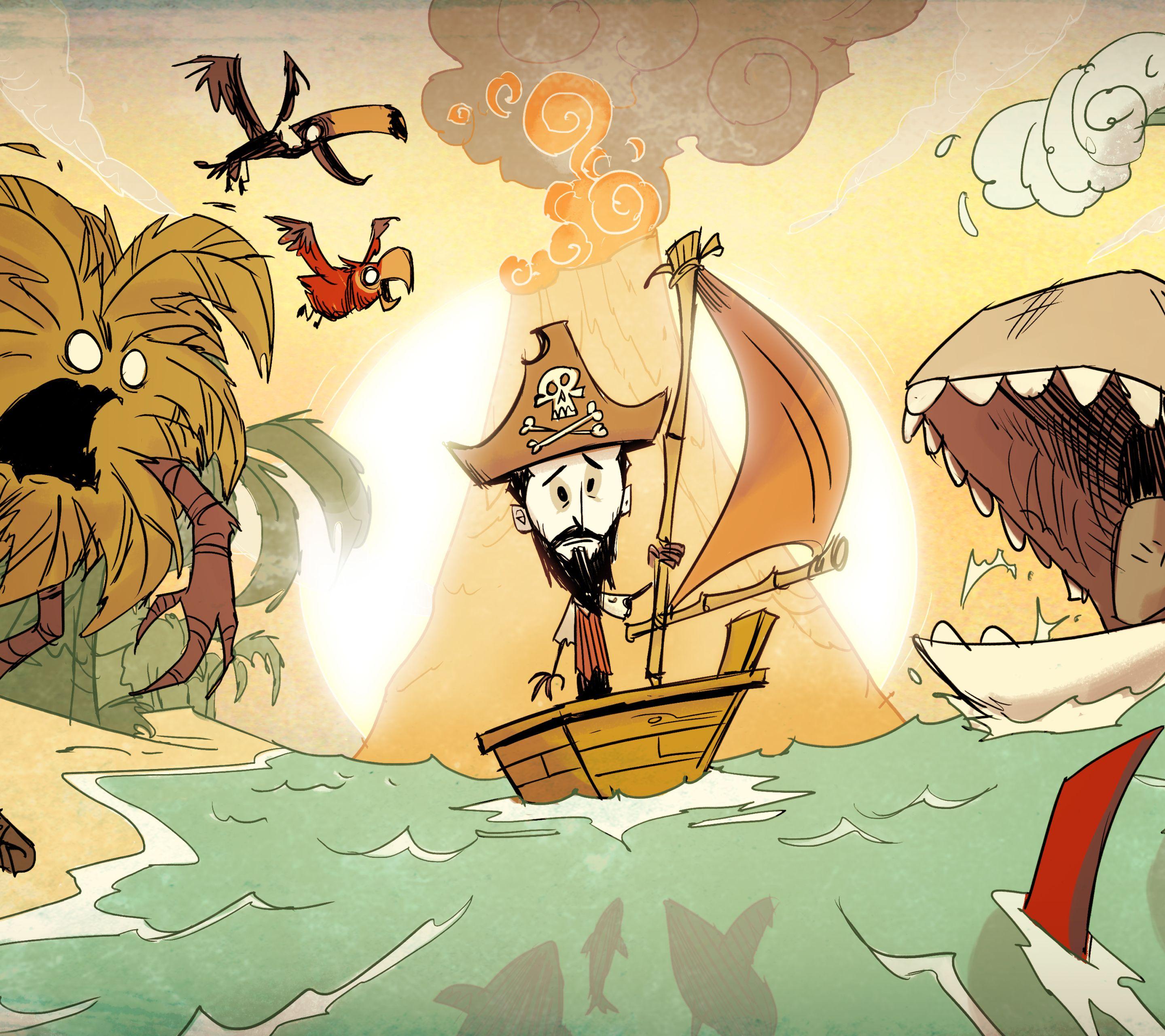 2880x2560 Video Game Don't Starve (2880x2560) Wallpaper