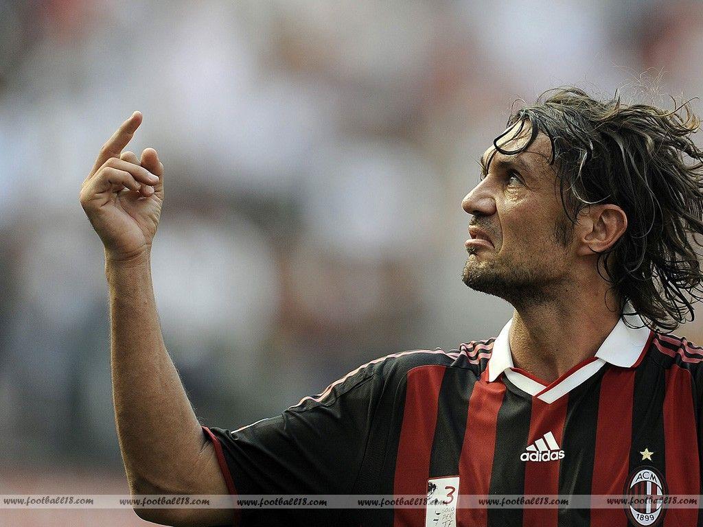 Paolo Maldini Wallpapers Top Free Paolo Maldini Backgrounds Wallpaperaccess