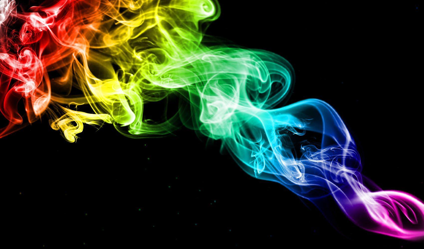 rainbow smoke abstract backgrounds