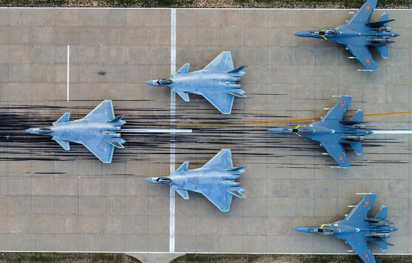 1332x850 Wallpaper Fighter, WFP, J- Chengdu J- AIR FORCE CHINA
