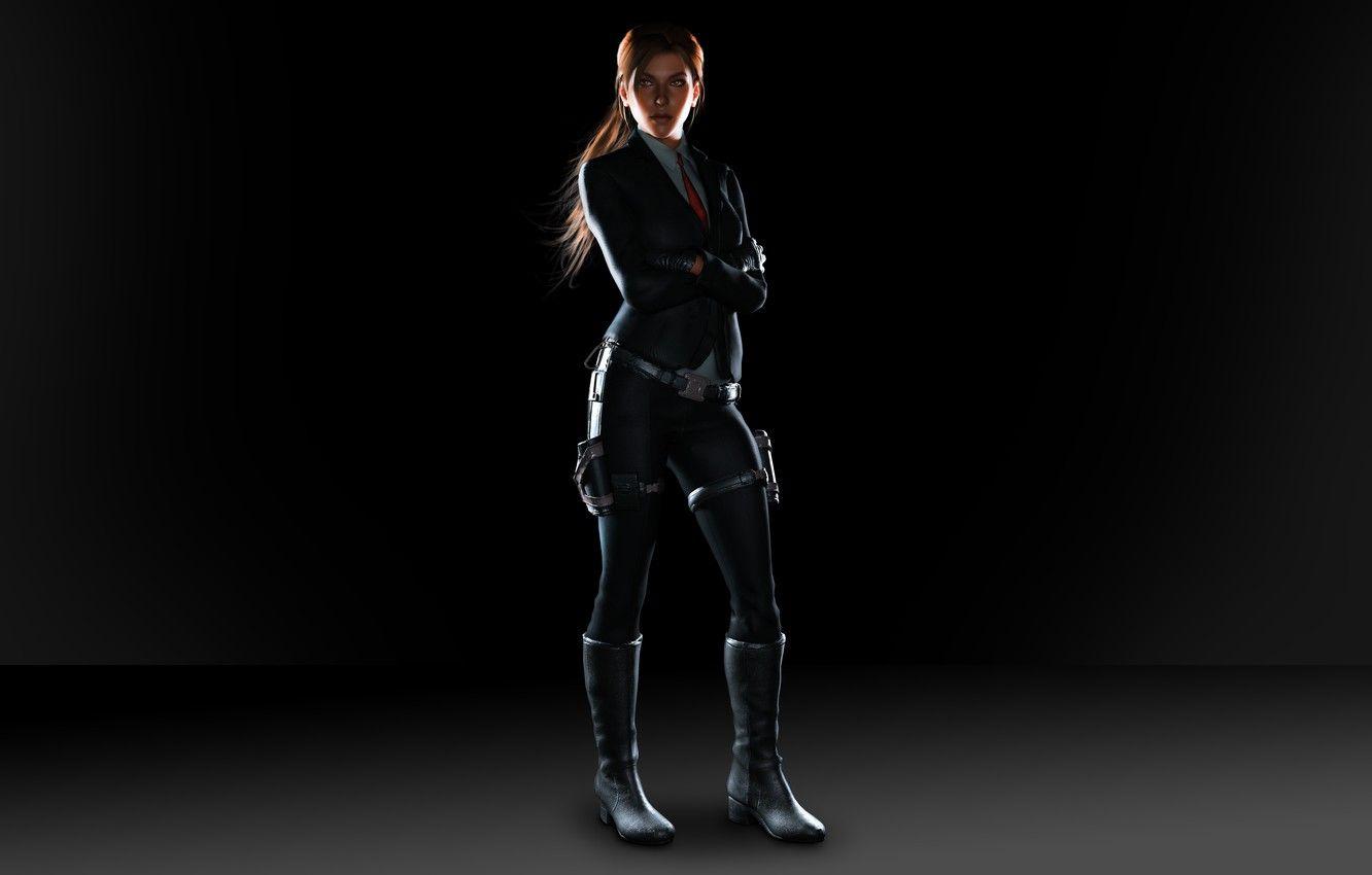 1332x850 Wallpaper girl, costume, Tomb Raider, Lara Croft