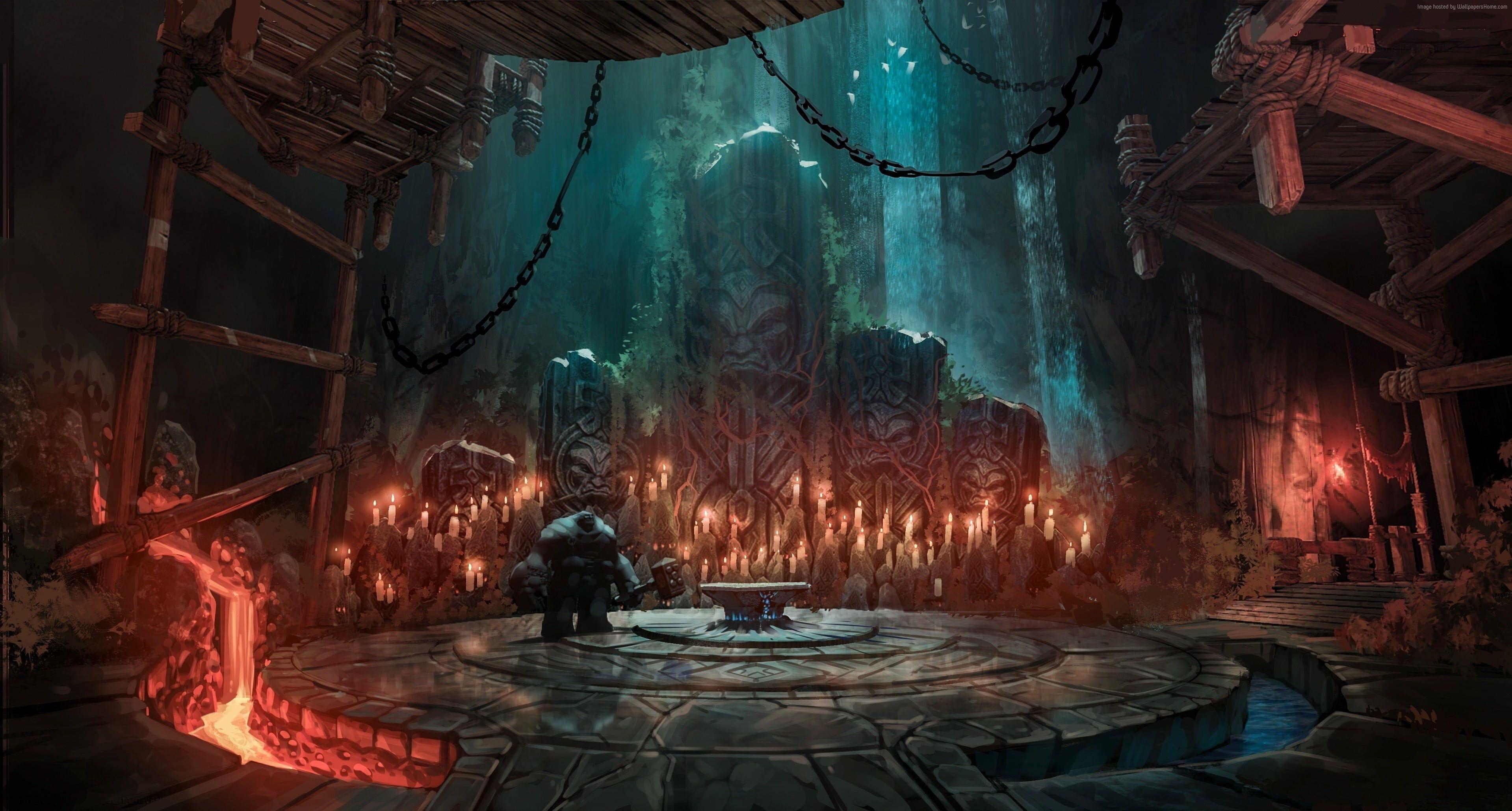 3838x2060 Game application screenshot, Darksiders III, screenshot, 4k