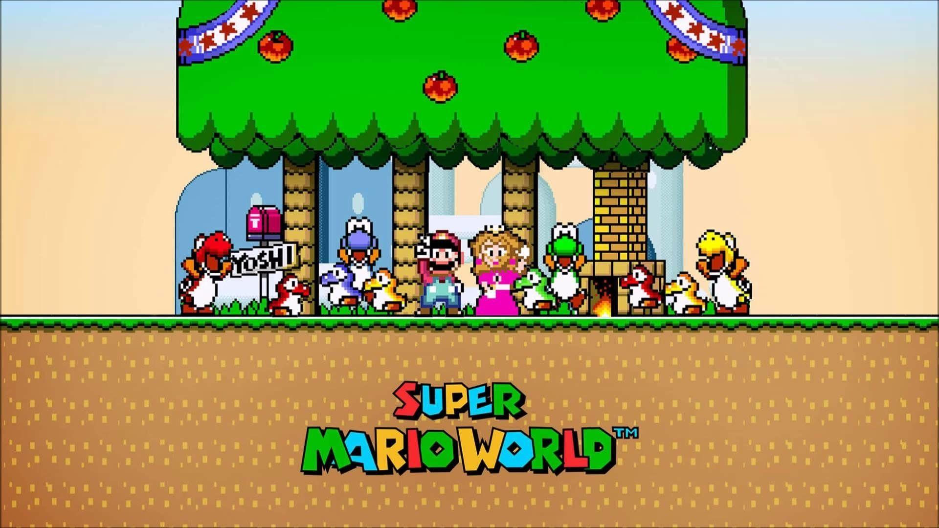 1920x1080 Super Mario World: Return to Dinosaur Land HD Wallpaper
