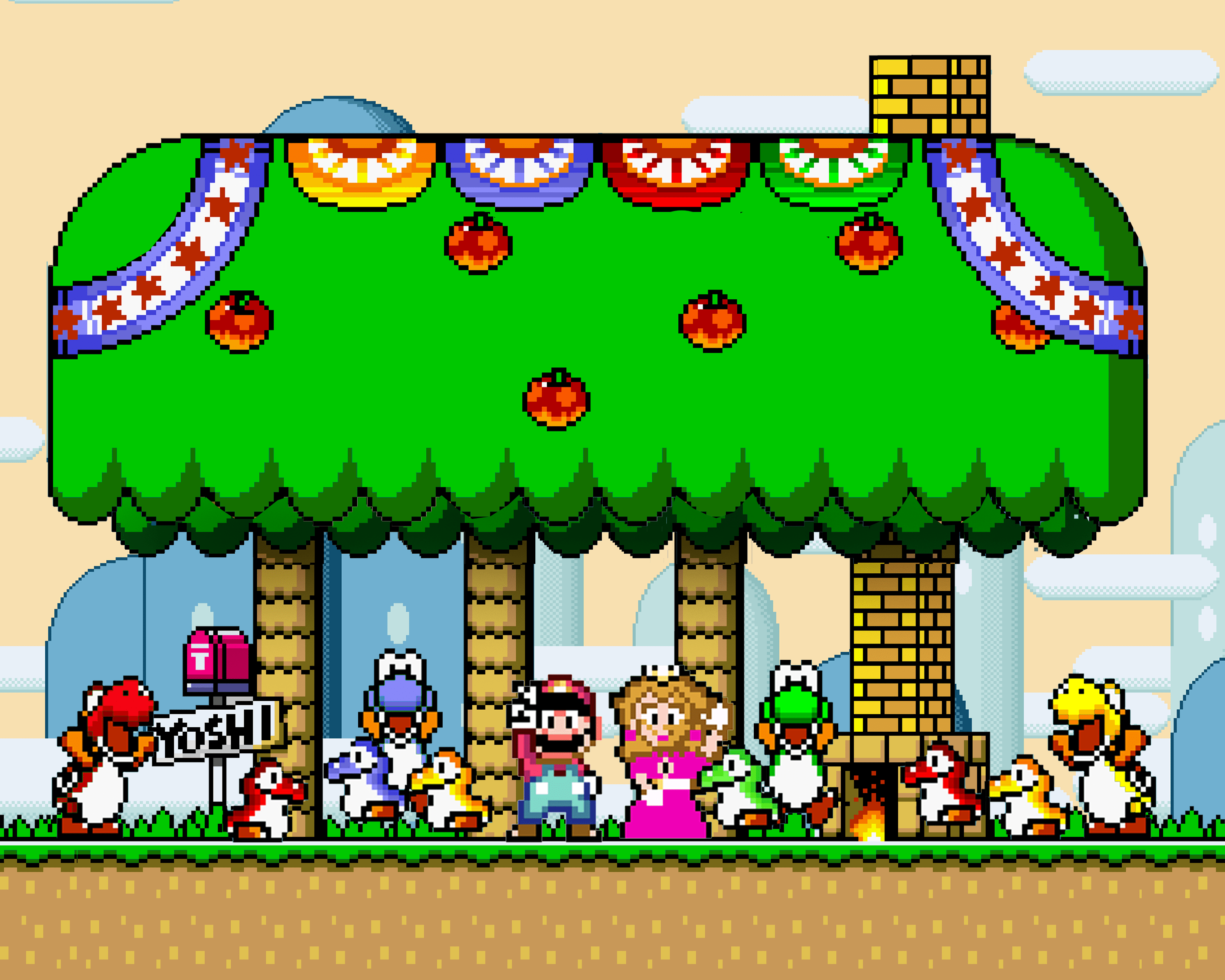 3000x2400 Most viewed Super Mario World wallpaperK Wallpaper