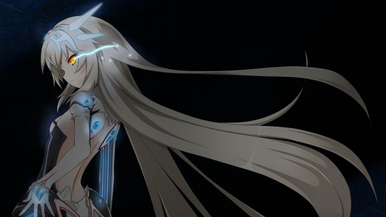 1244x700 Elsword eve (elsword) long hair wallpaperx1080